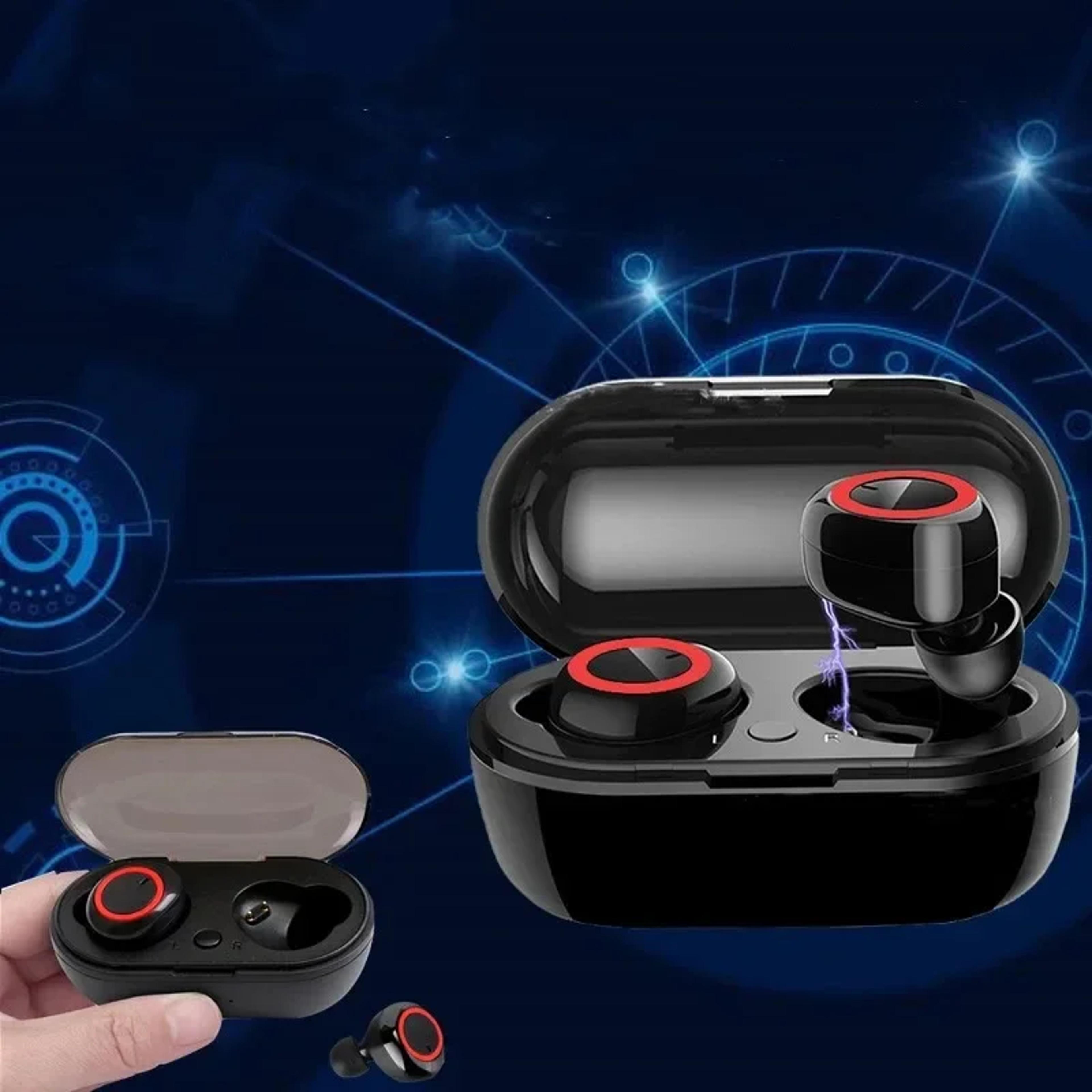 bluetooth earbuds wireless headphones deep bass waterproof sport earphones