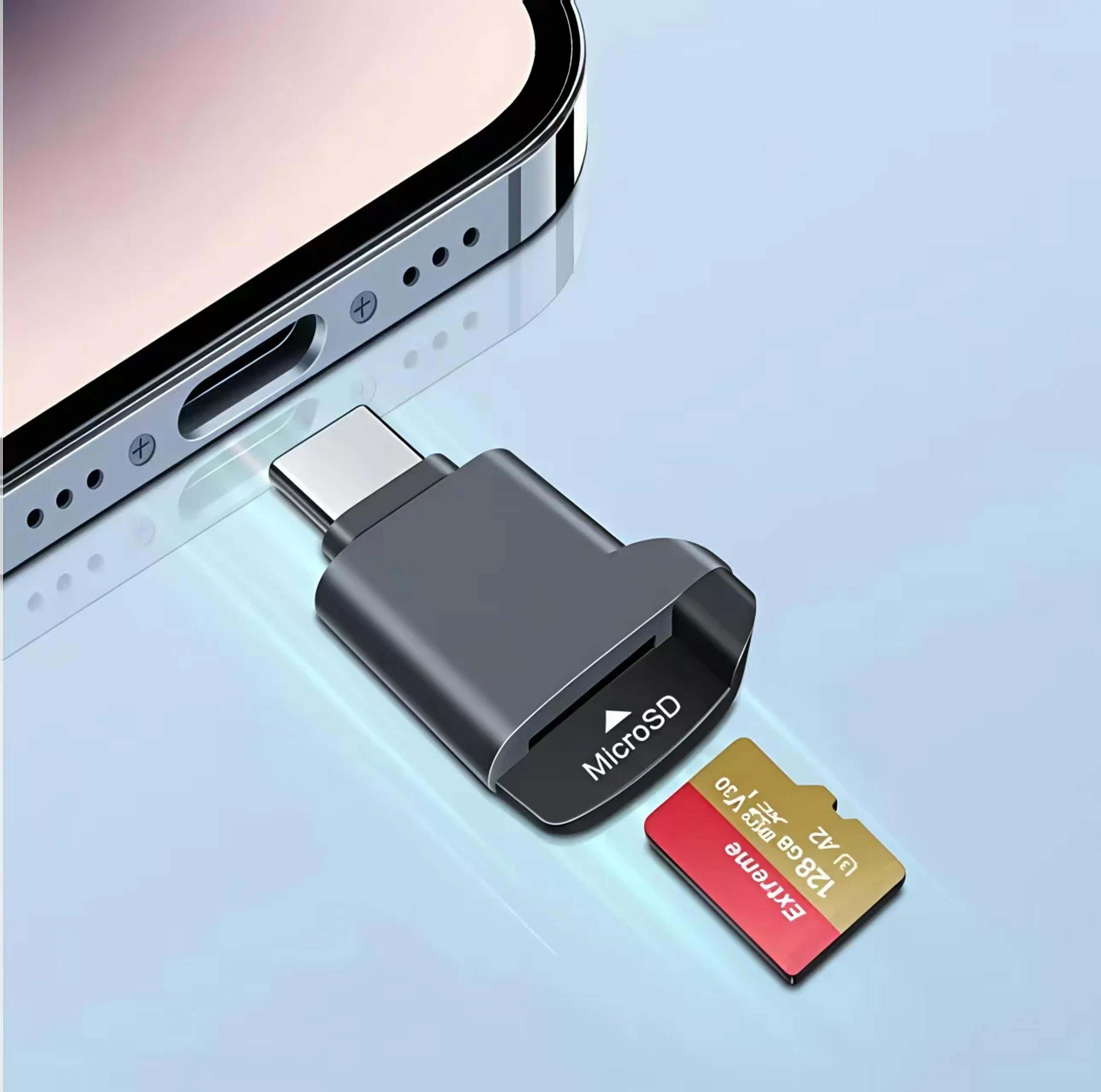 usb c card reader for sd and micro sd tf cards type c memory card adapter for phones tablets and laptops