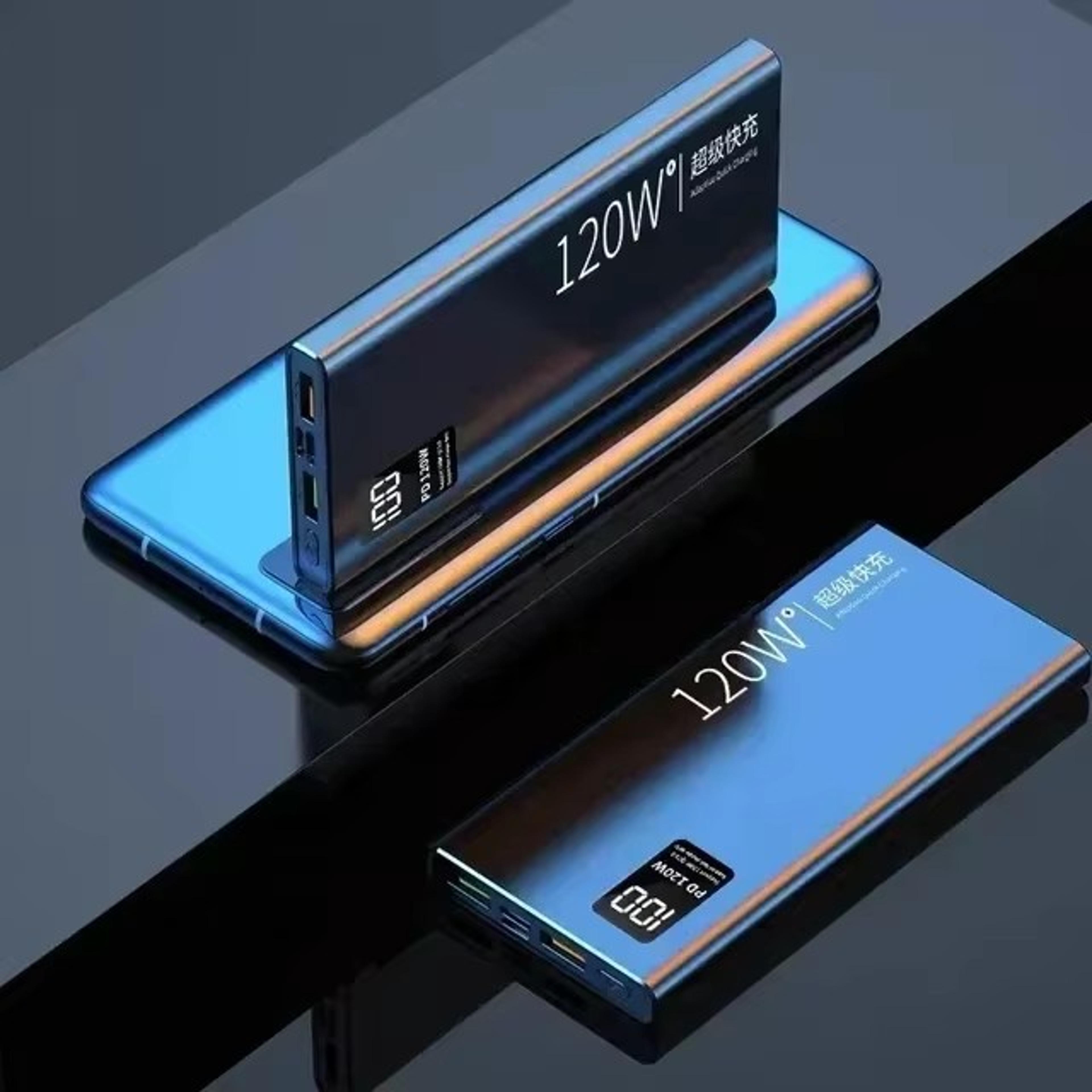 power bank fast charging portable battery charger with digital display usb c