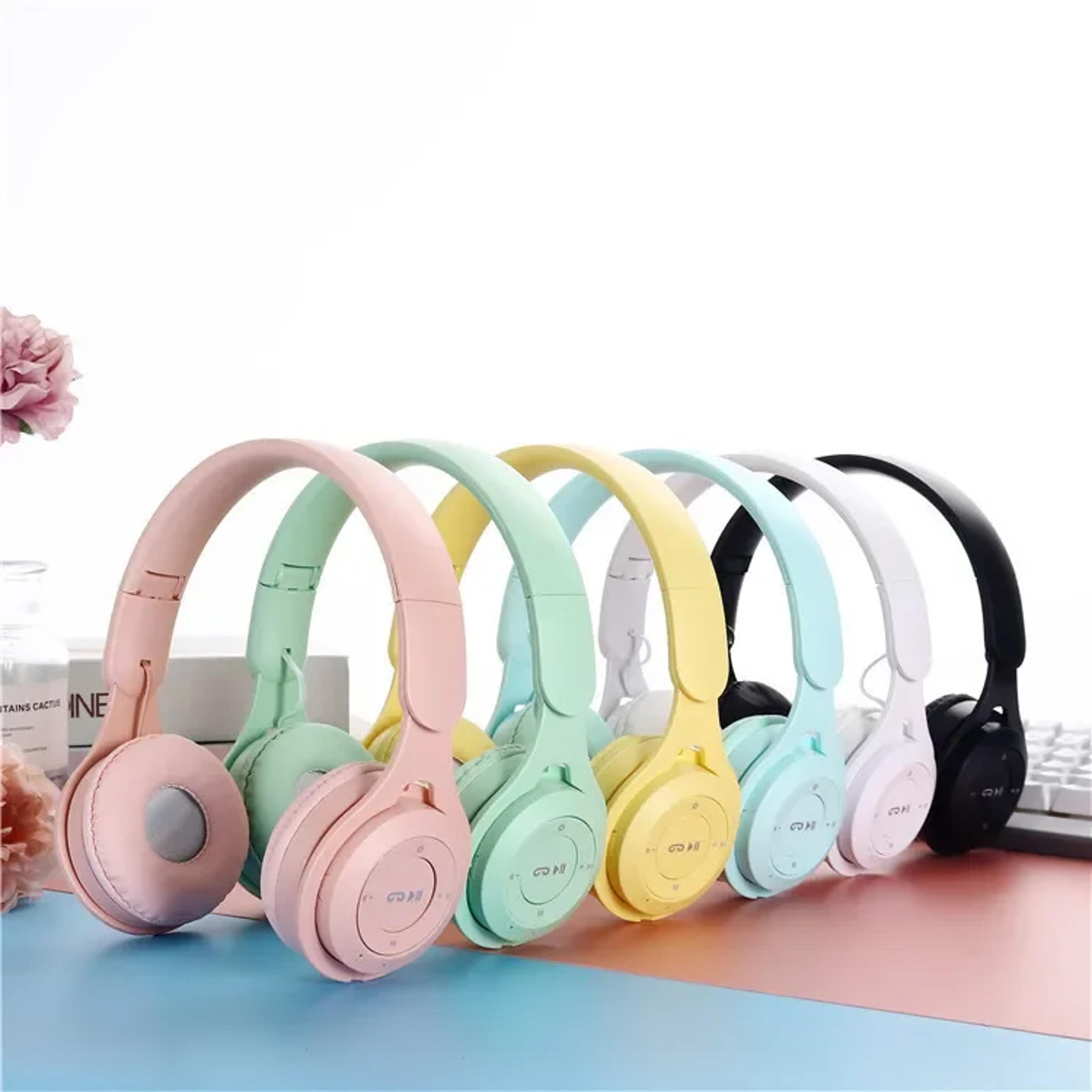hifi bluetooth headphones wireless over ear headset with microphone and noise reduction