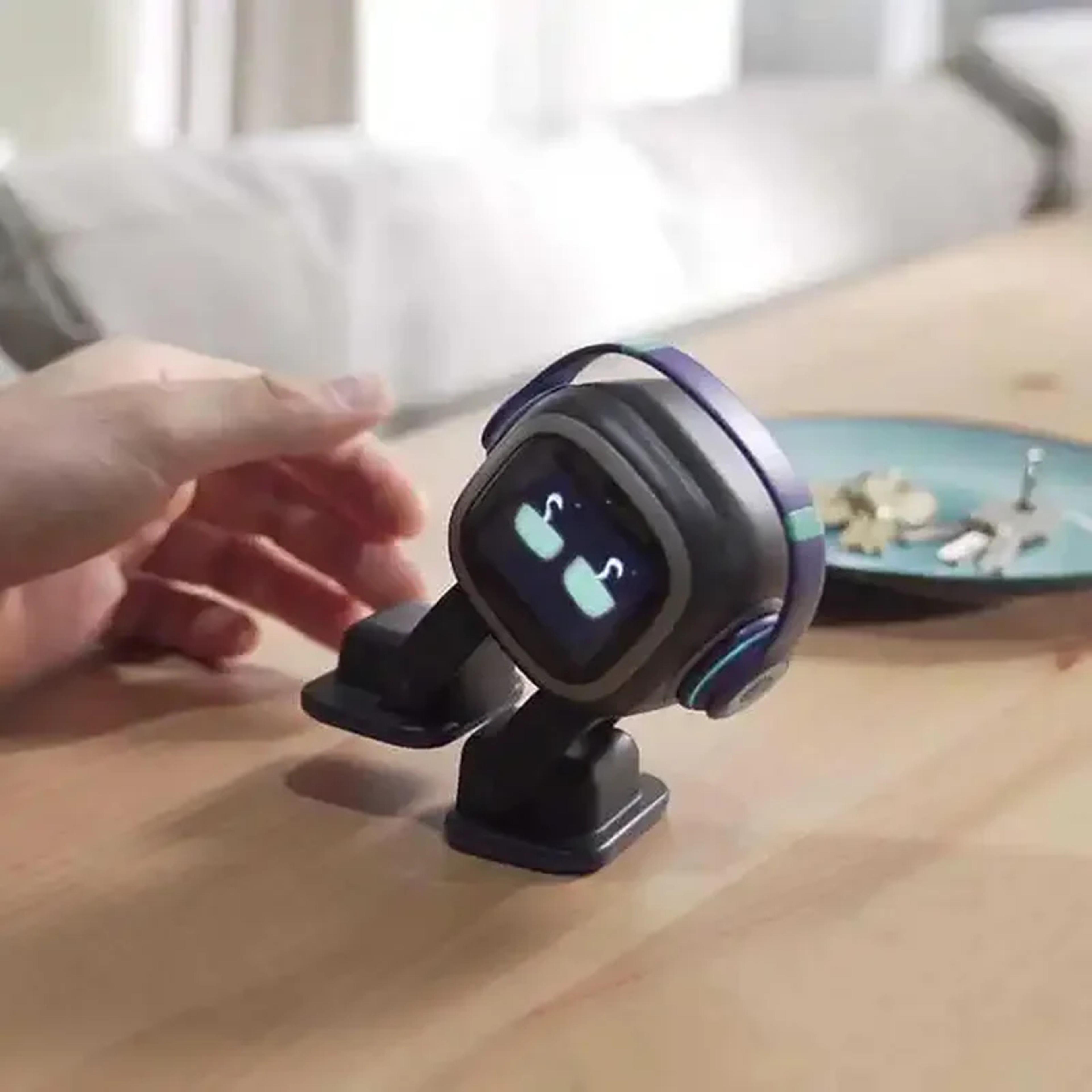 ai companion robot smart interactive desktop robot with voice chat touch control and dancing