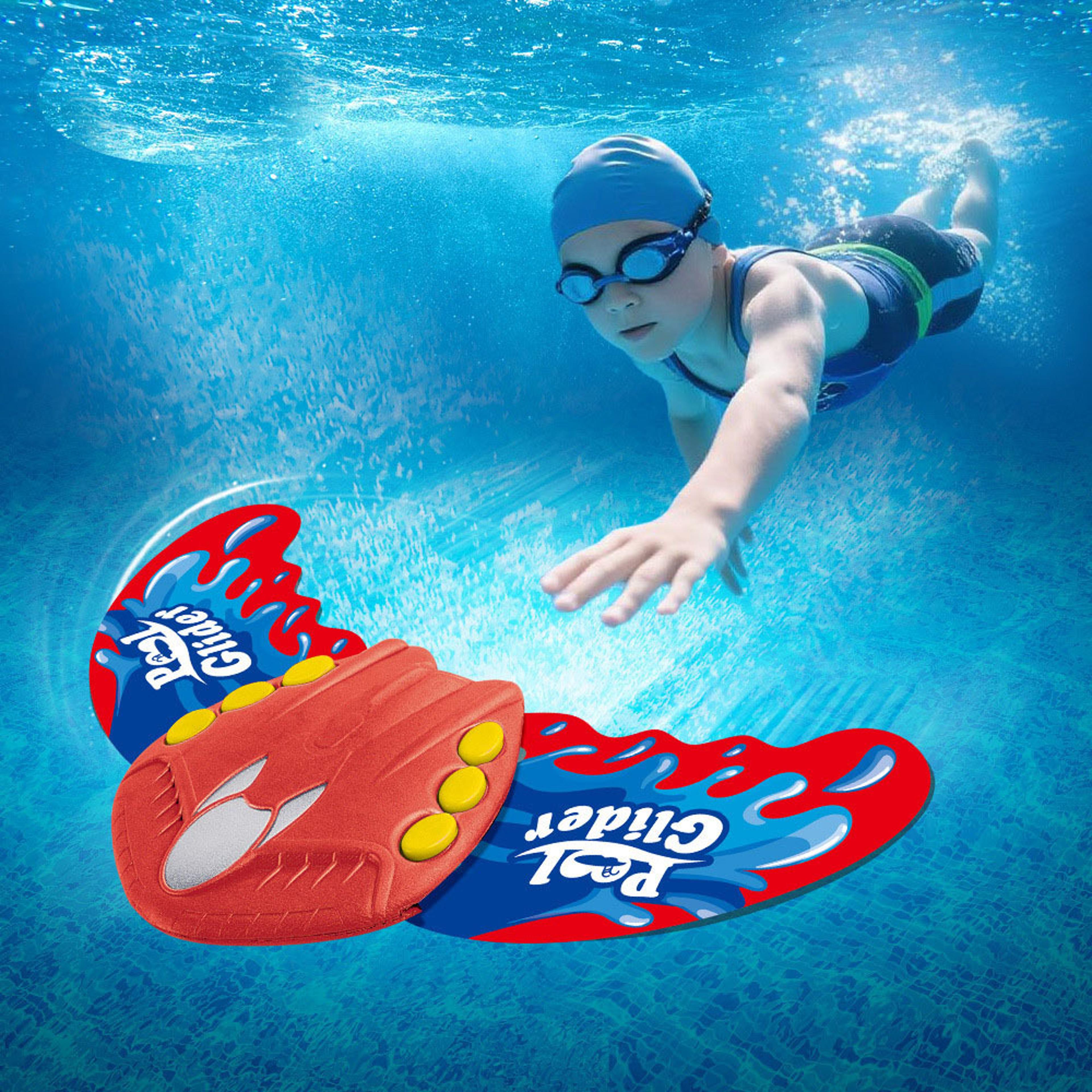 hydro devil fish pool diving toy hydrodynamic underwater glider for kids swim training & diving games