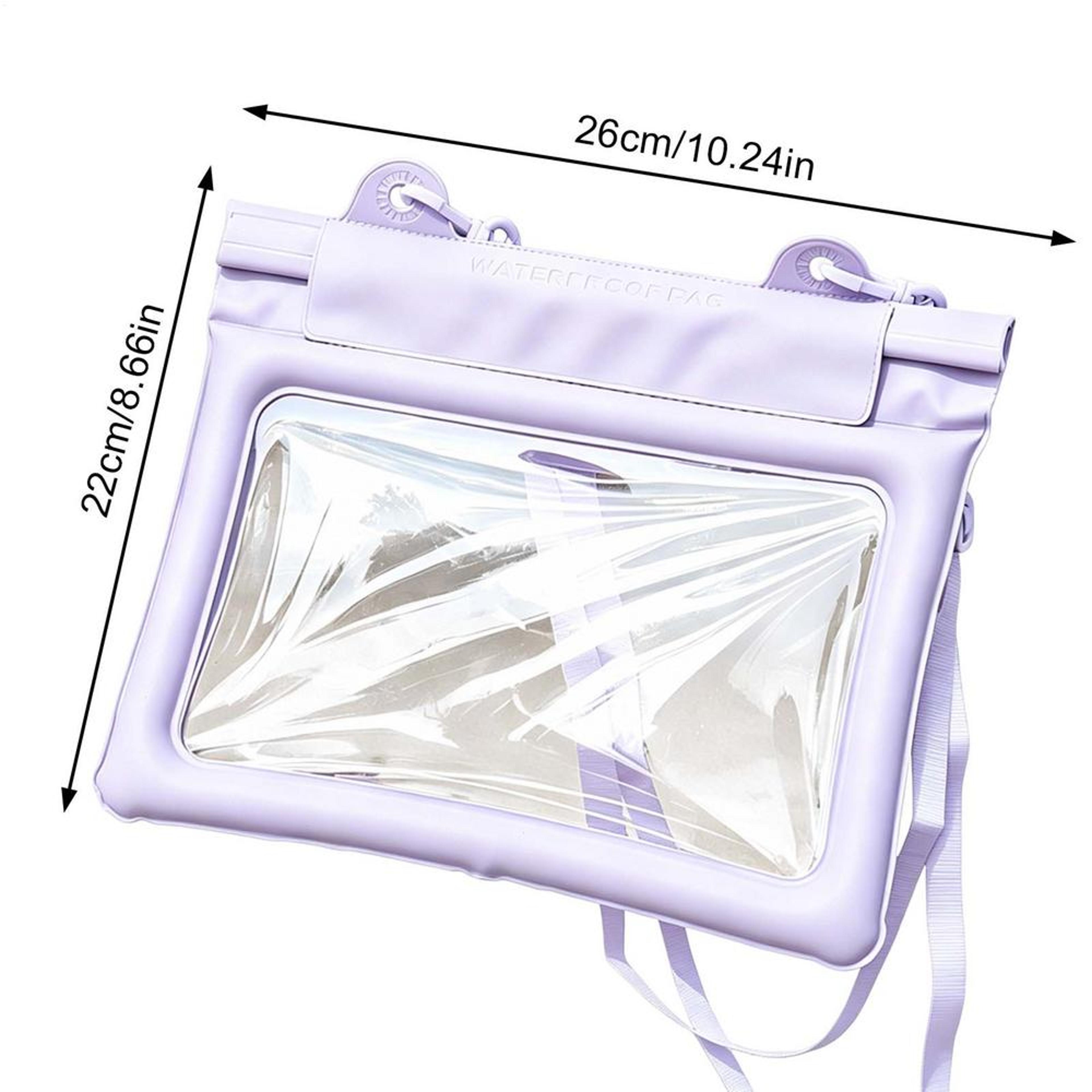 aquashield waterproof phone pouch floating touchscreen dry bag for swimming, beach & cruises