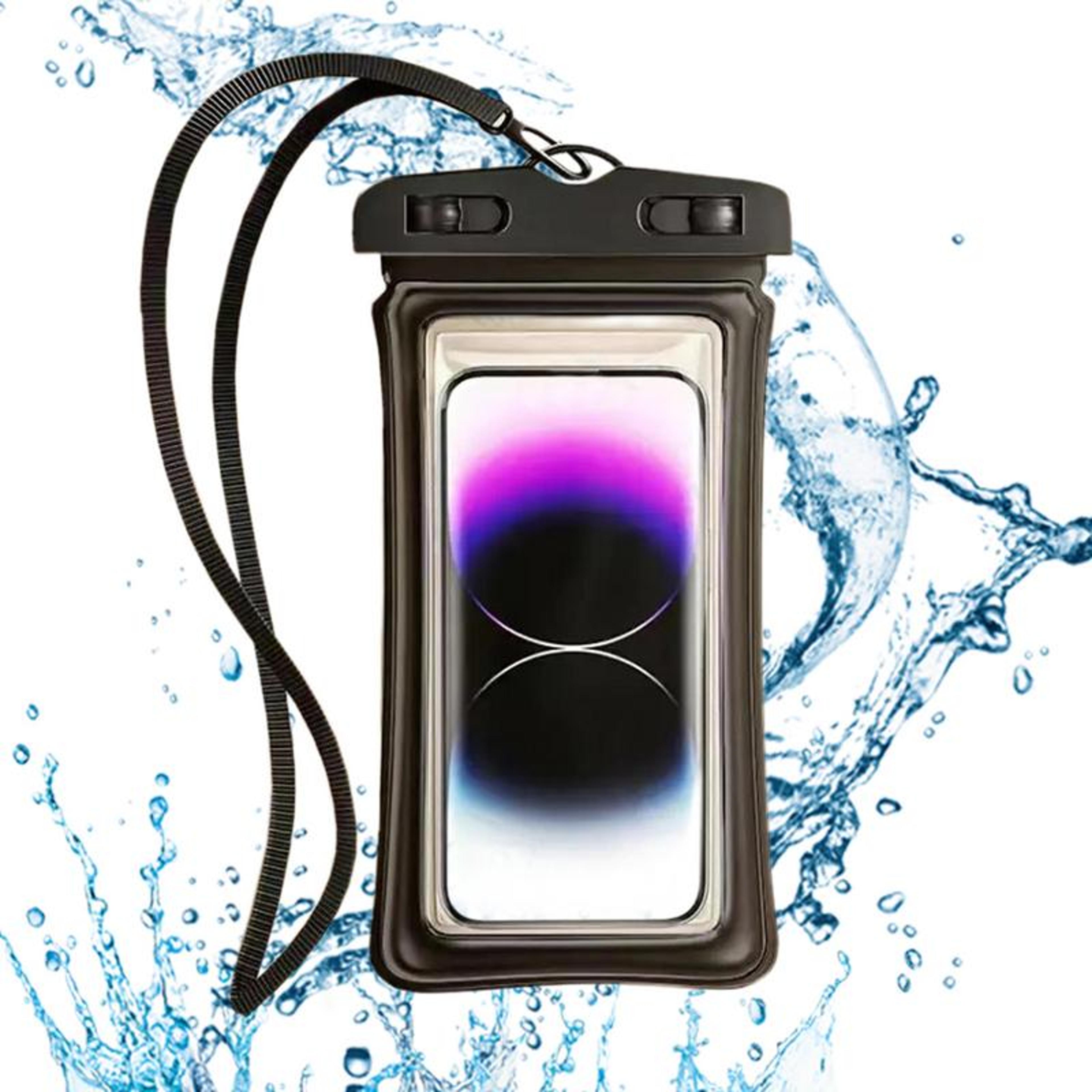 beachguard waterproof phone pouch touchscreen phone dry bag for swimming, beach & travel