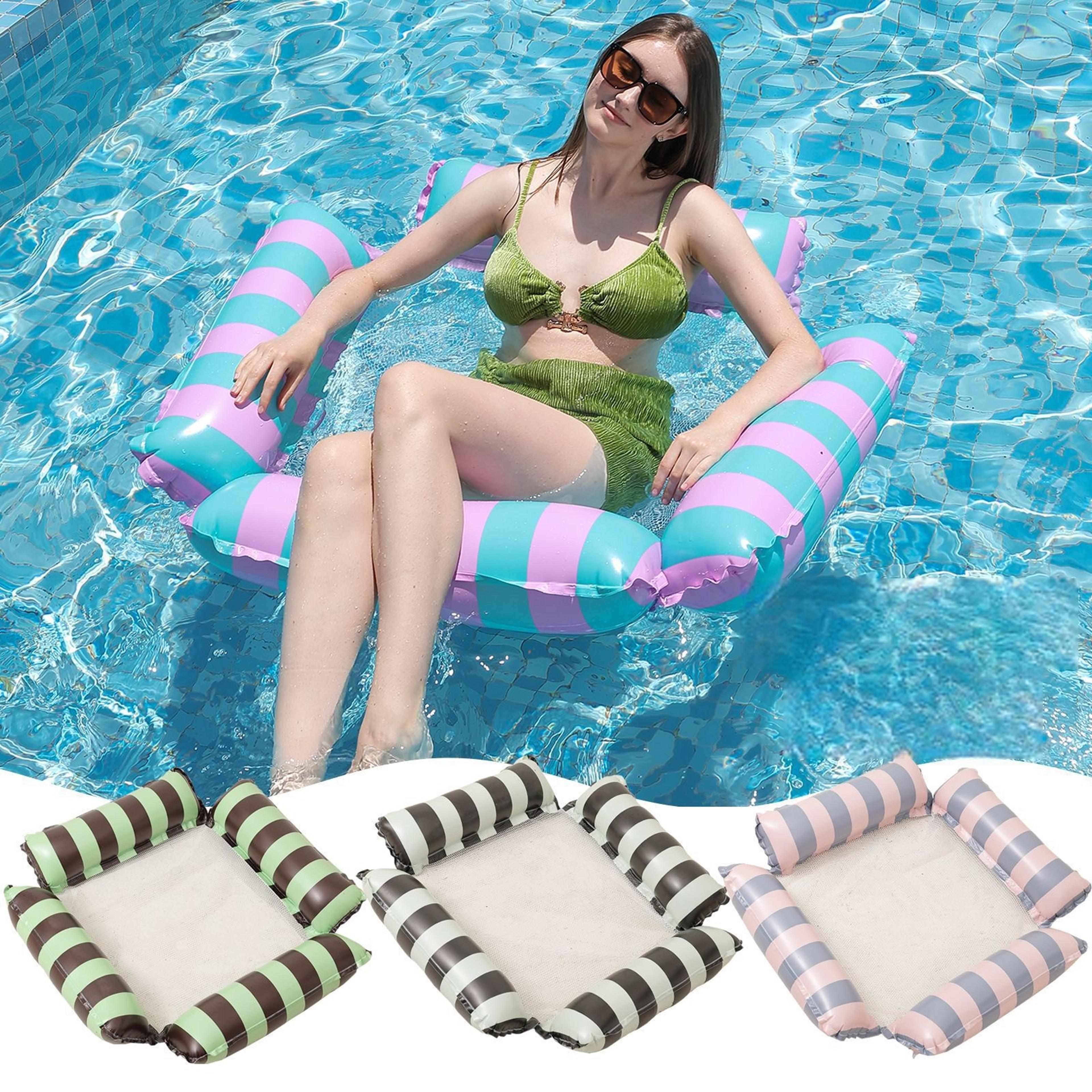 fruit splash water hammock inflatable pool float lounge chair for summer relaxation