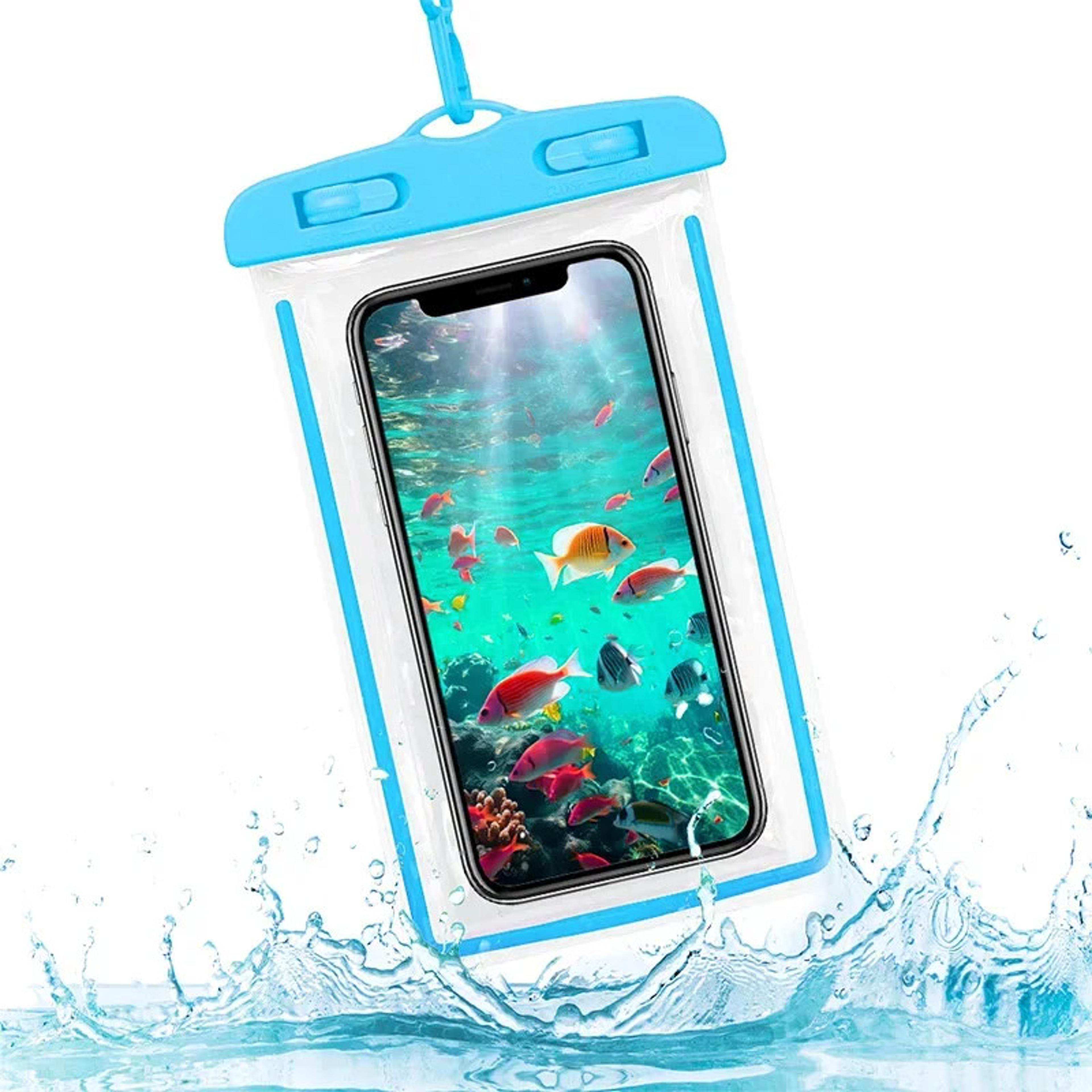 universal waterproof phone pouch touchscreen waterproof phone case for beach, swimming & travel