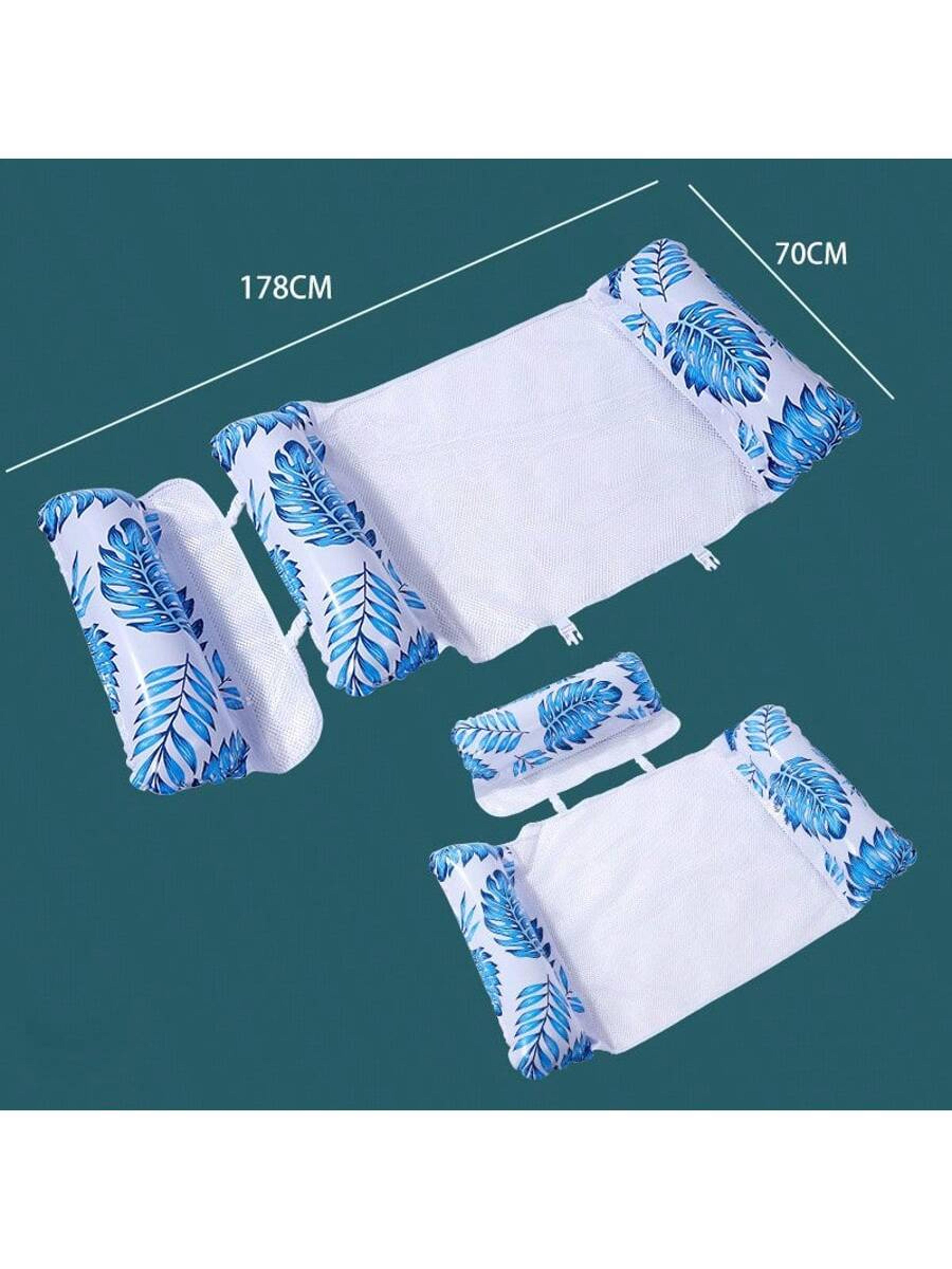pool float water hammock inflatable pool chair for adults & kids