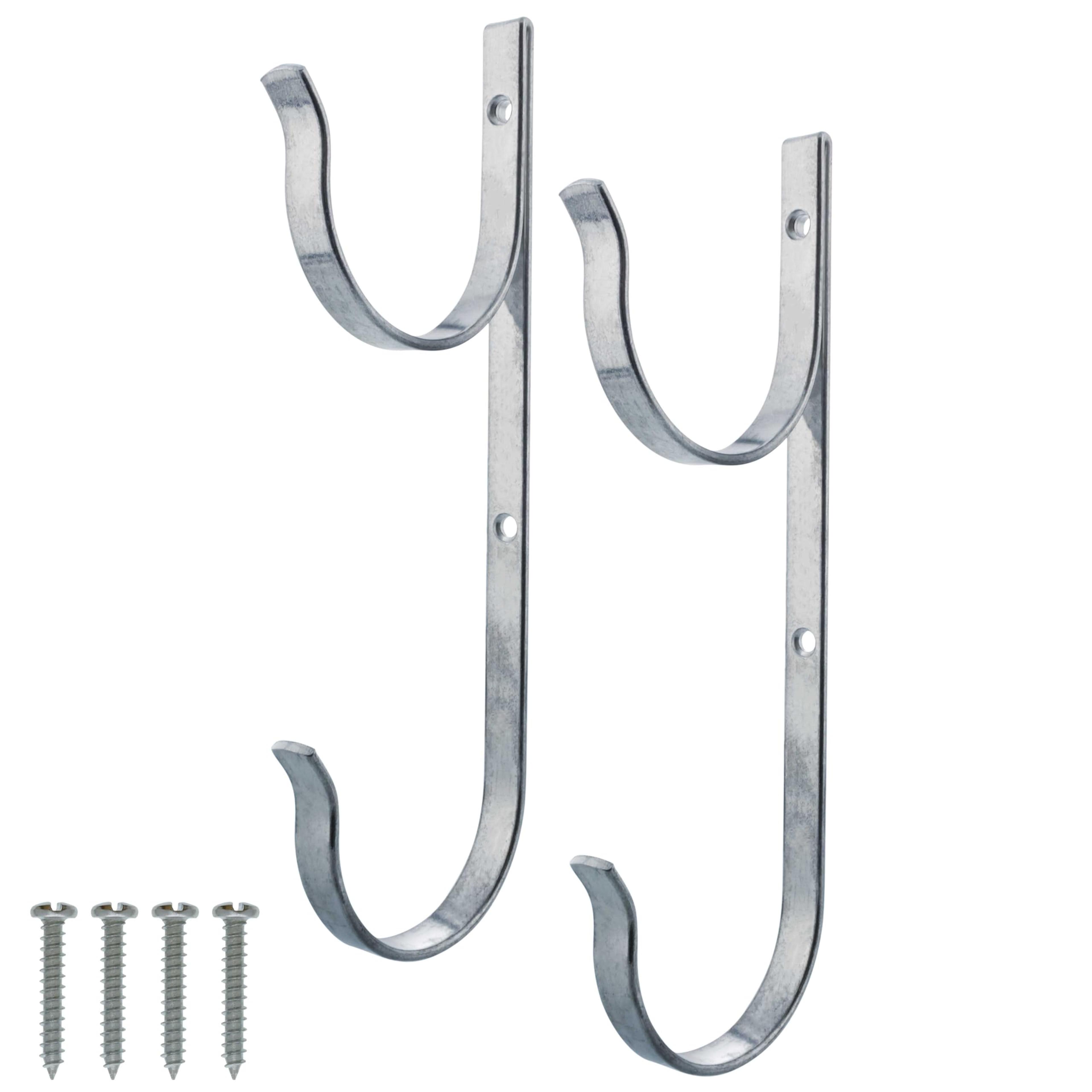 aluminum pool pole holder set of heavy duty pool equipment organizer for telescopic poles & accessories
