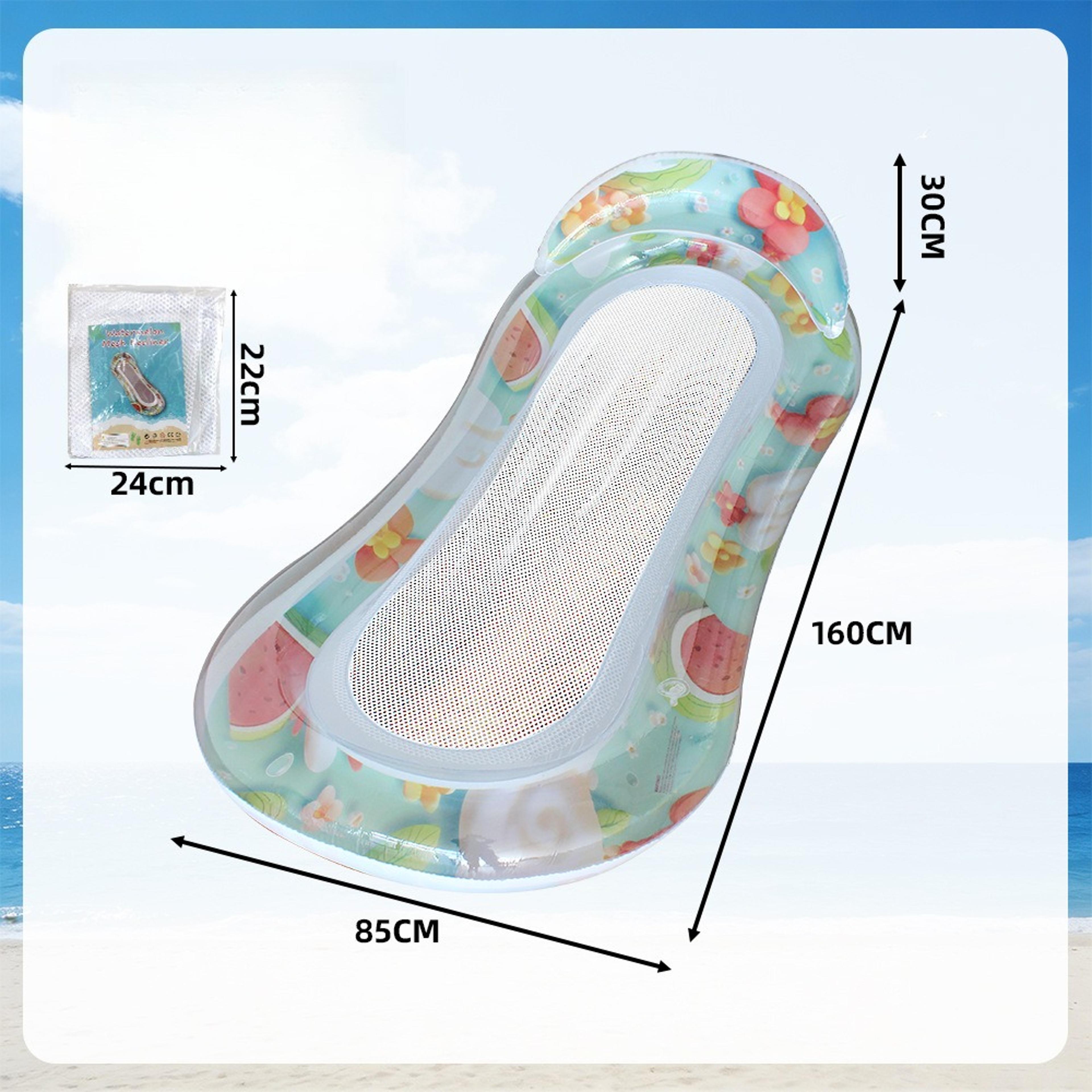 floating water hammock inflatable pool float lounge chair for adults & kids