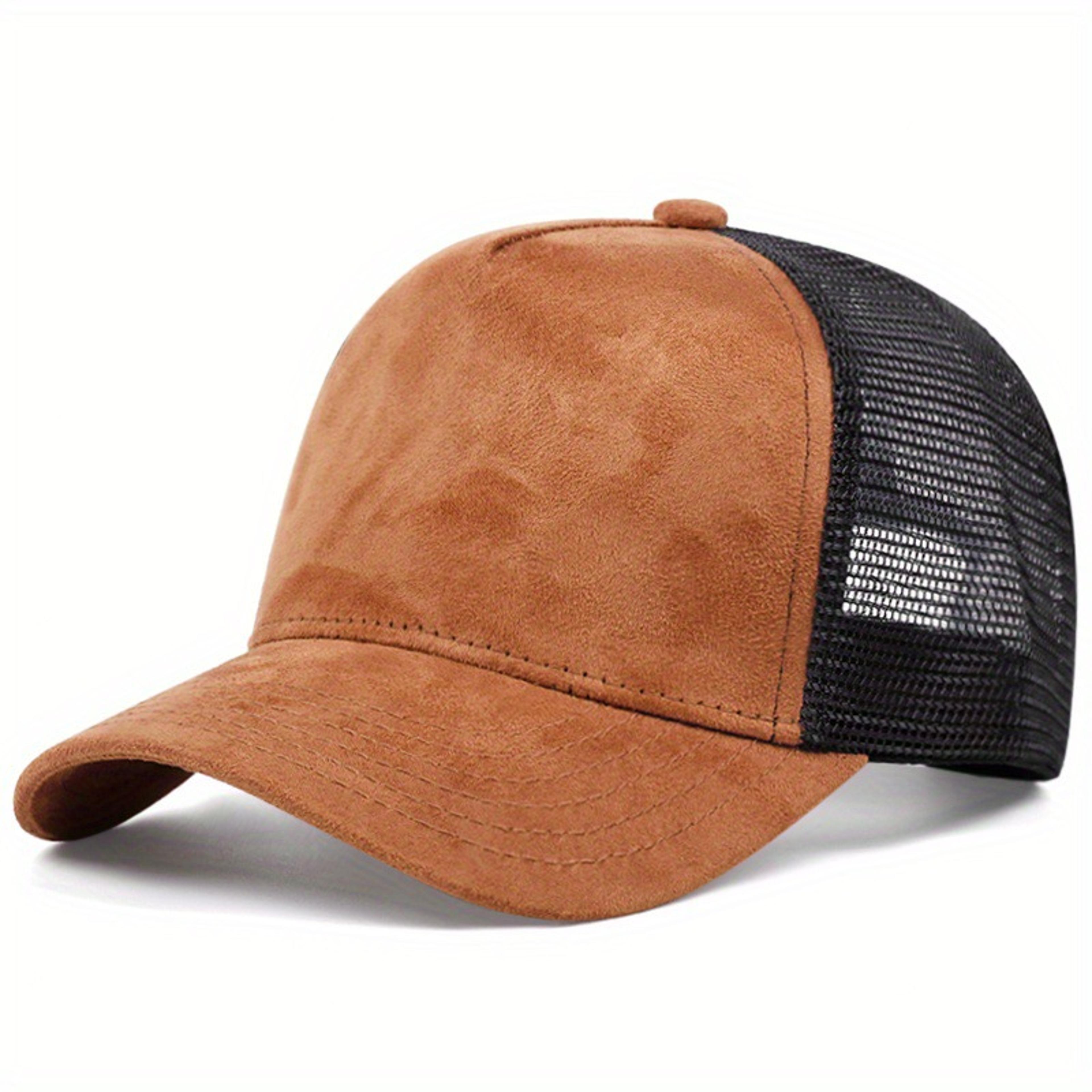 coolfit mesh baseball cap breathable trucker cap with adjustable curved brim for men & women