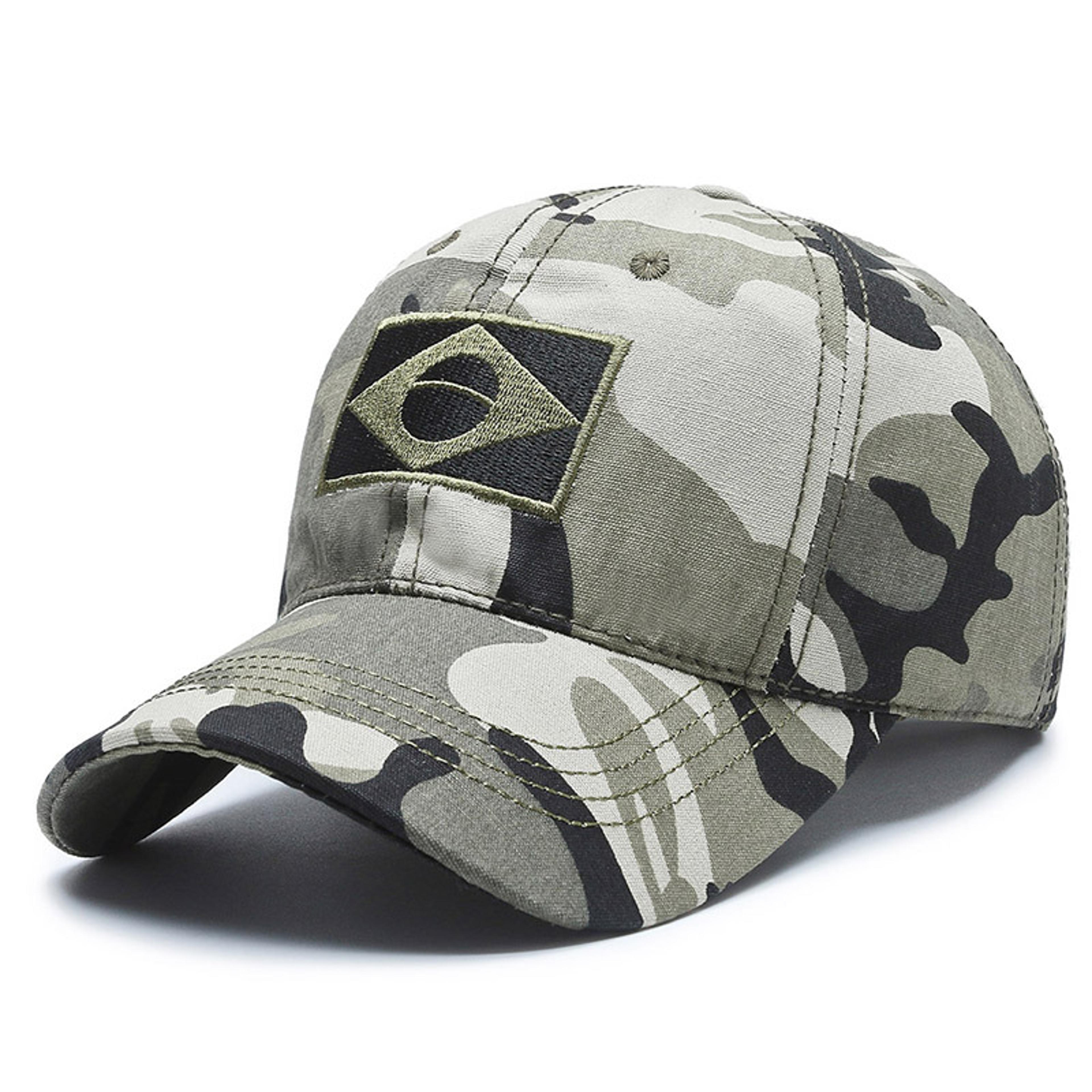 tactical camouflage baseball cap adjustable mens sun protection hat for outdoor sports & casual wear