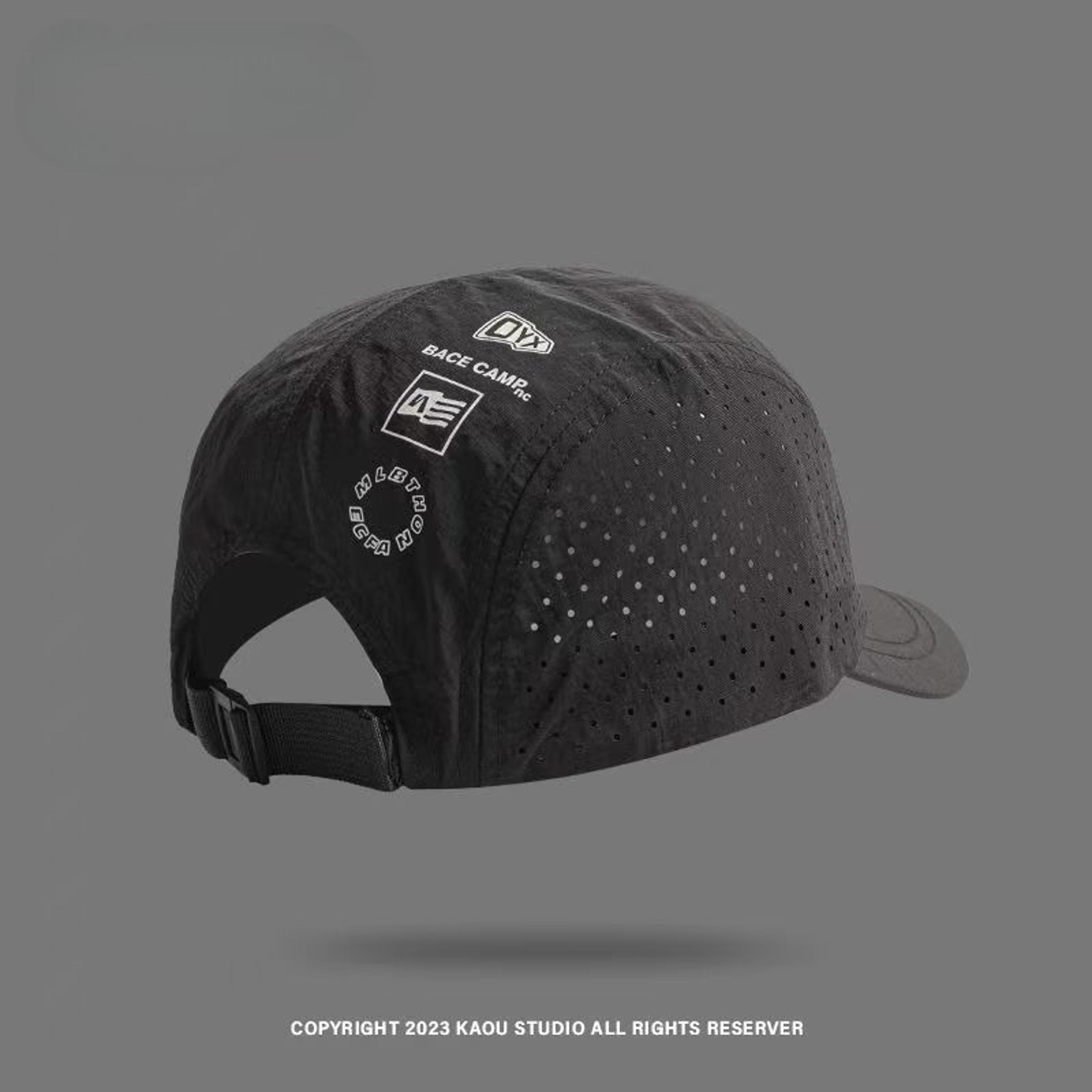 quick dry baseball cap breathable mesh uv protection lightweight hiking hat for men & women