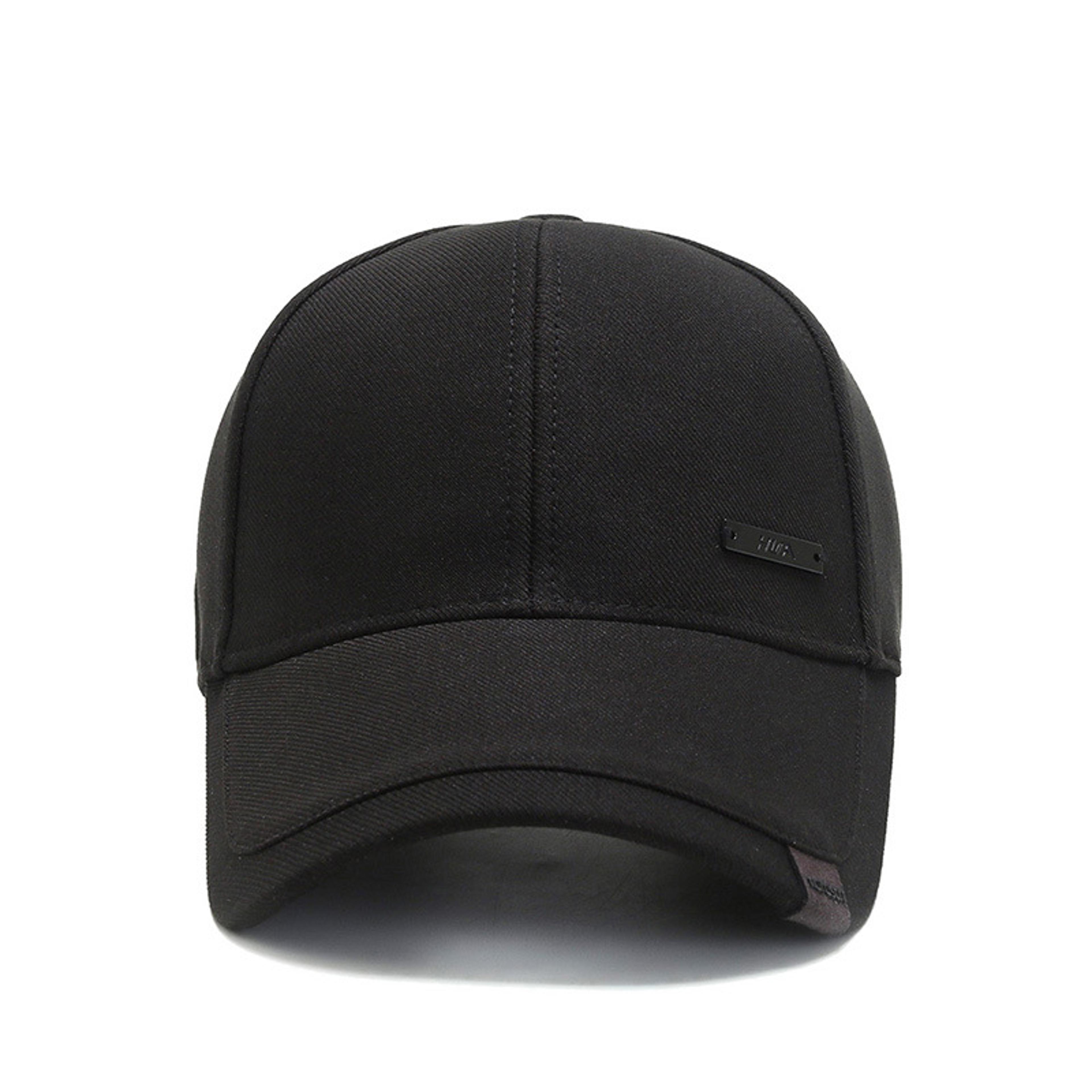 hua label adjustable baseball cap unisex casual dad hat for outdoor sun protection