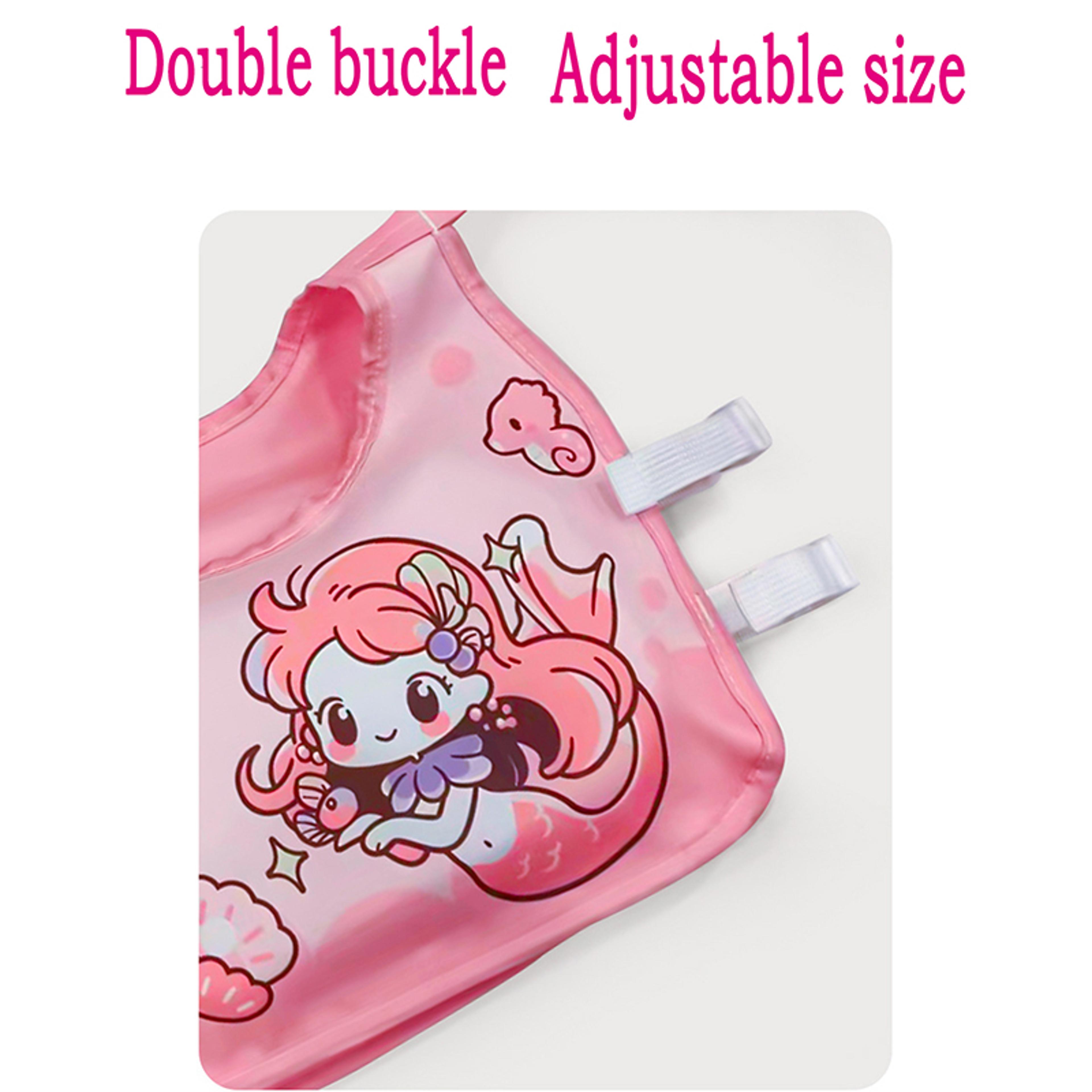 kids swim vest adjustable swimming flotation vest for toddlers & children