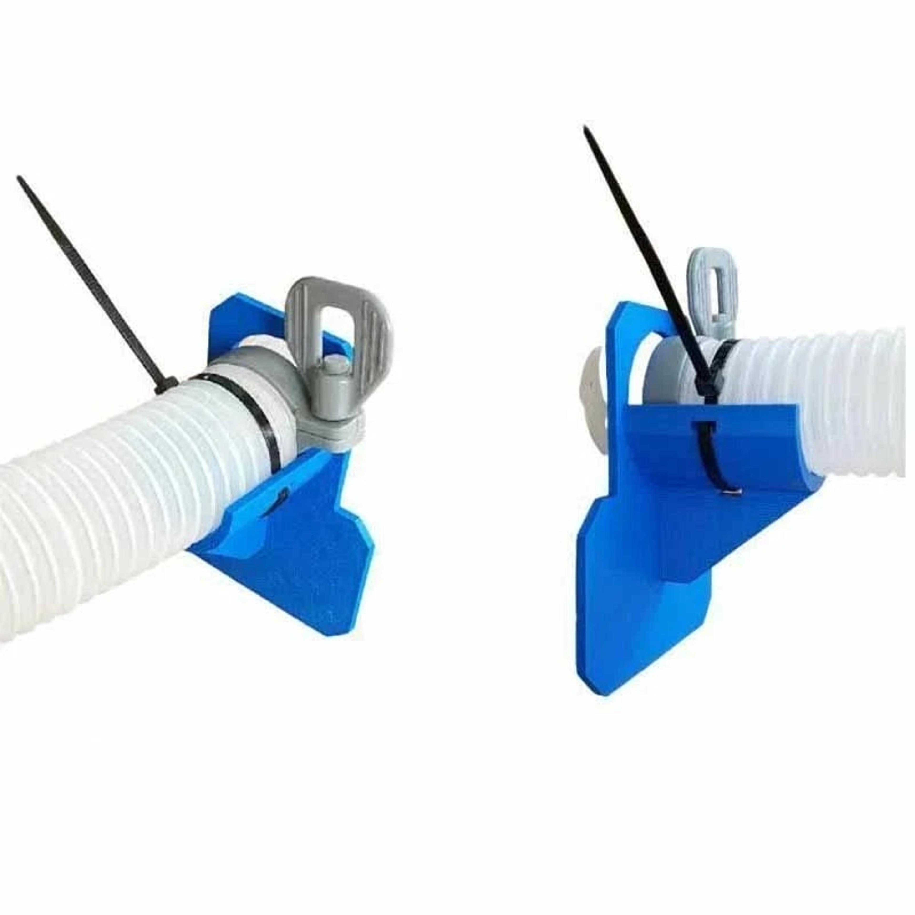 heavy duty pool hose holder for pipes | pool pipe support for intex & bestway pools