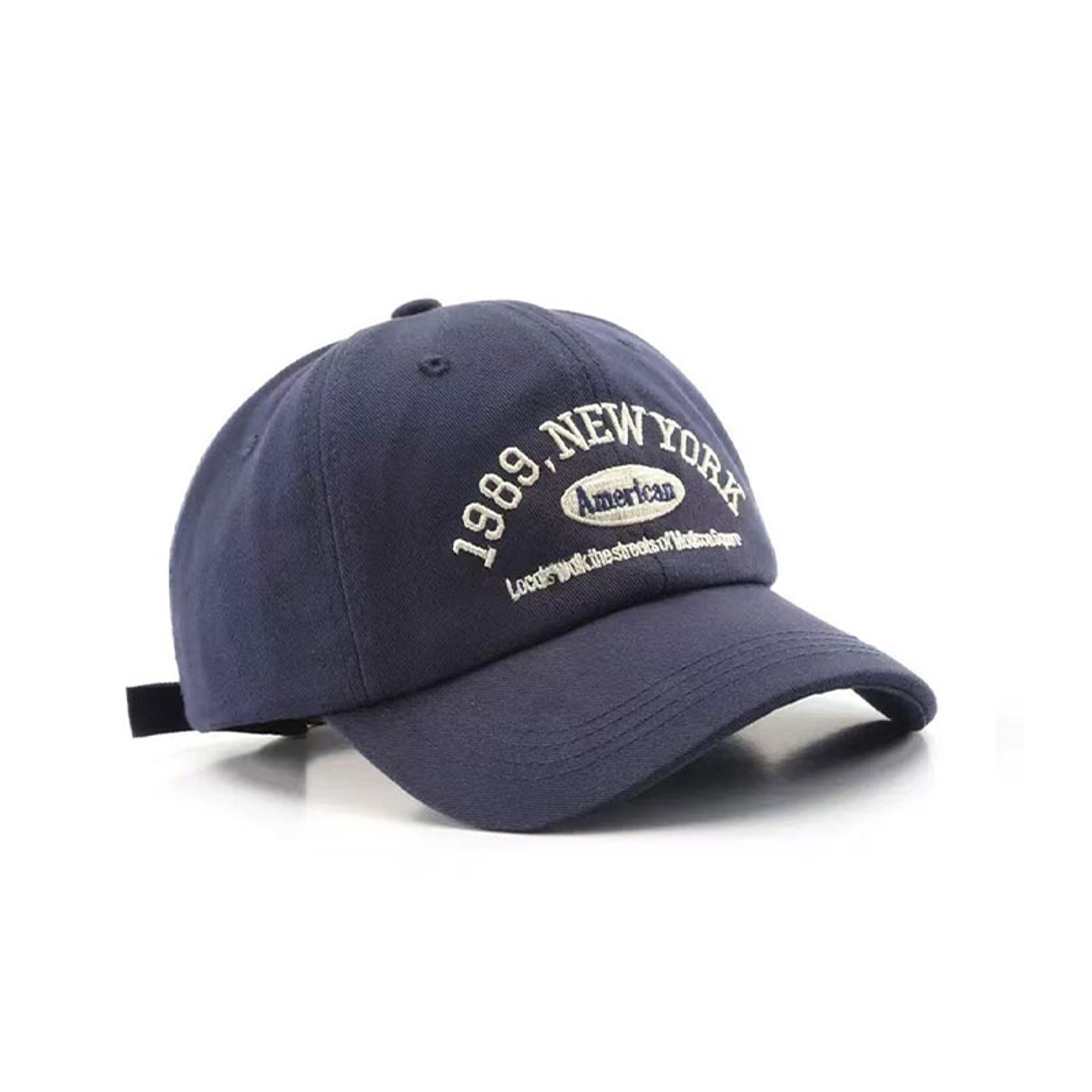 classic embroidered baseball cap adjustable outdoor sports sun hat for men & women
