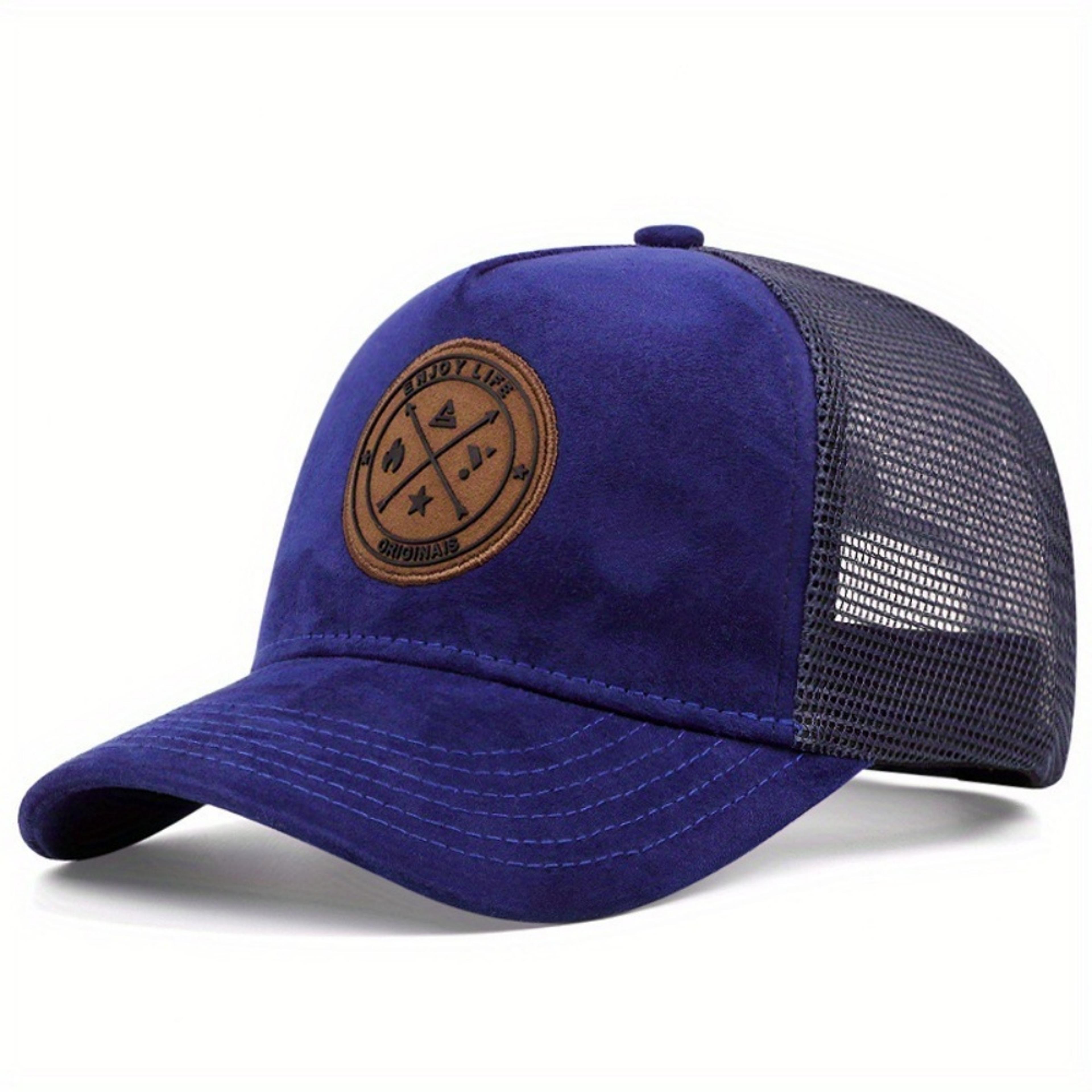 mesh baseball cap breathable trucker snapback hat for men & women