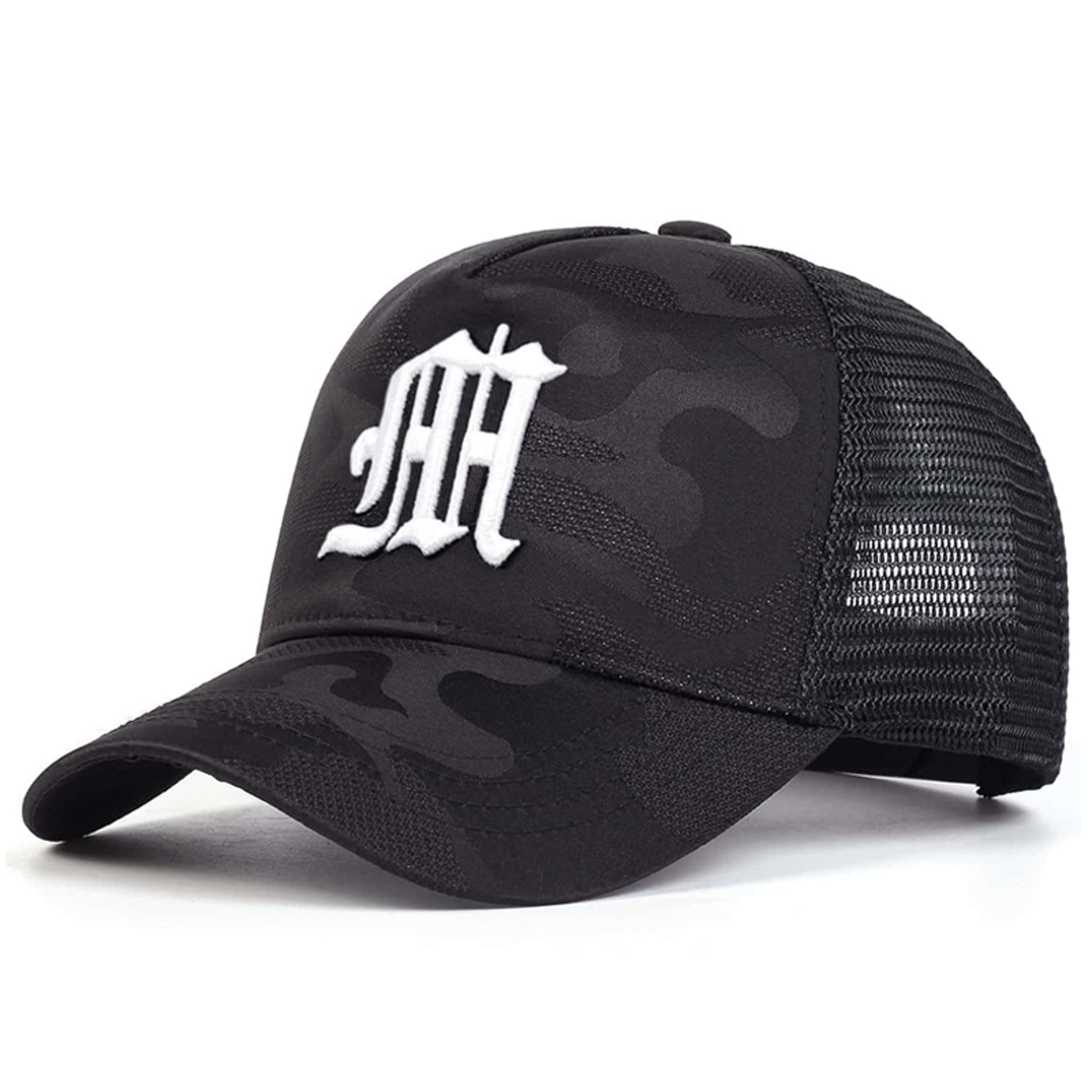camouflage mesh baseball cap adjustable unisex summer sun hat