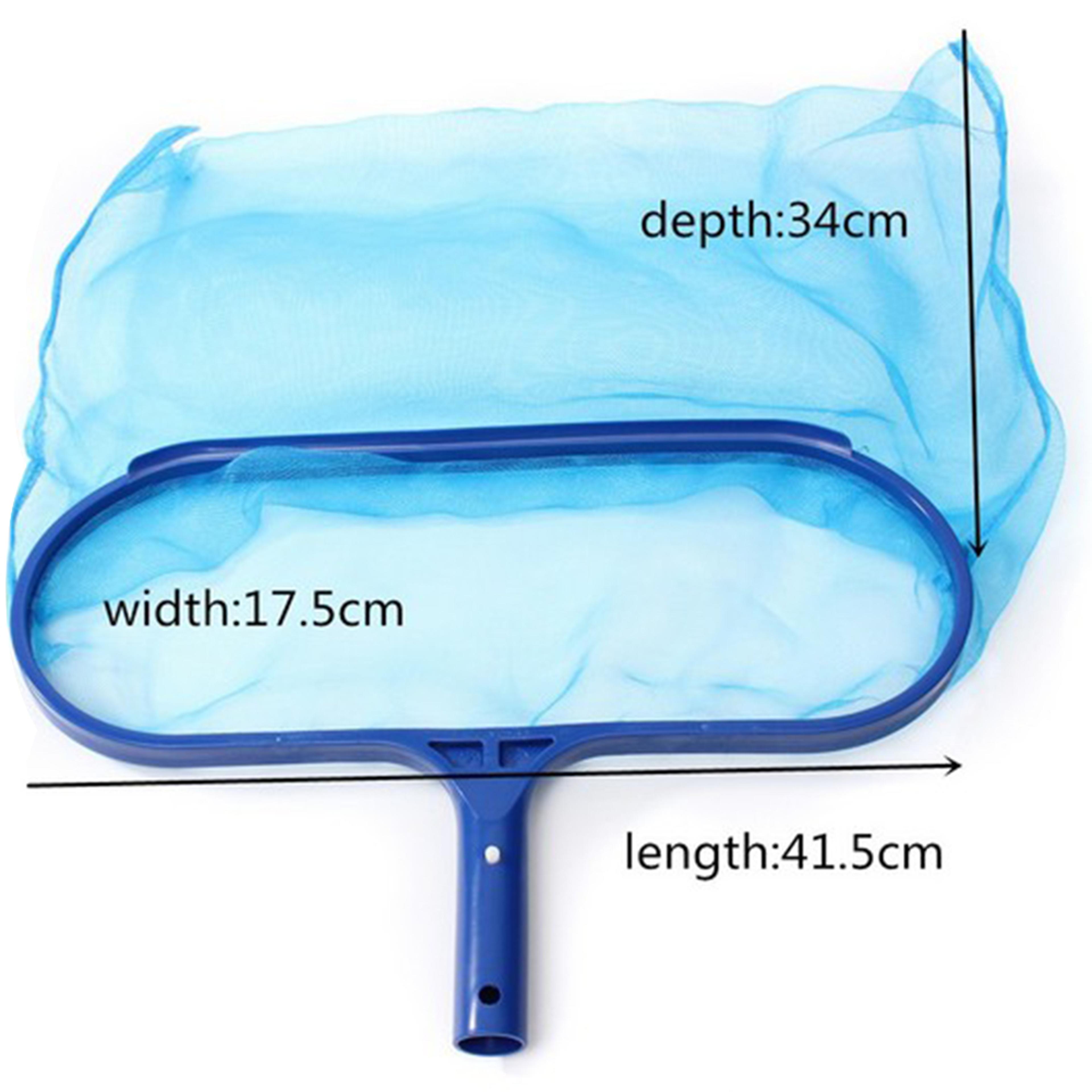 professional pool leaf rake deep mesh pool skimmer net for pools, spas & ponds