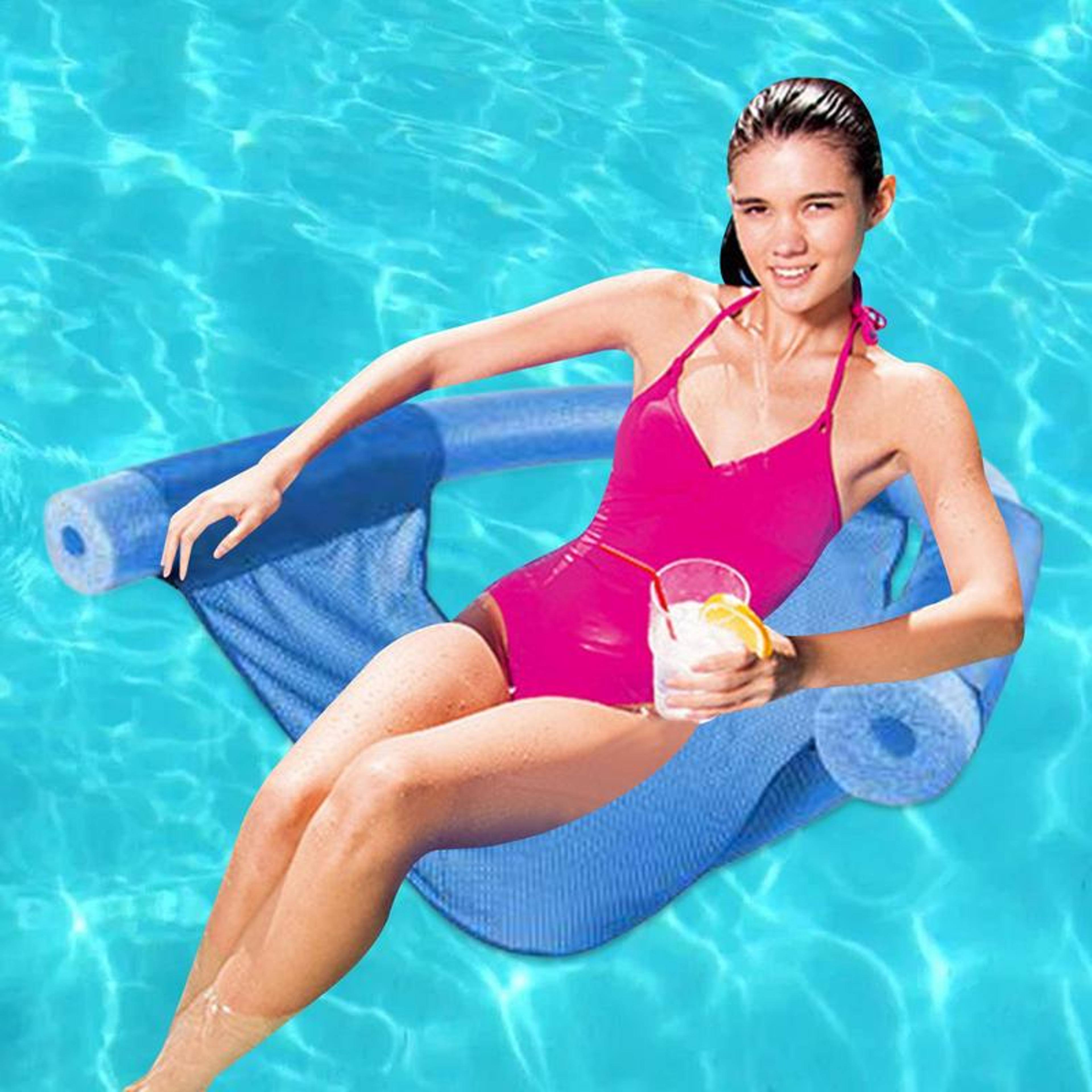 premium pool hammock float inflatable pool lounger water hammock for adults & kids