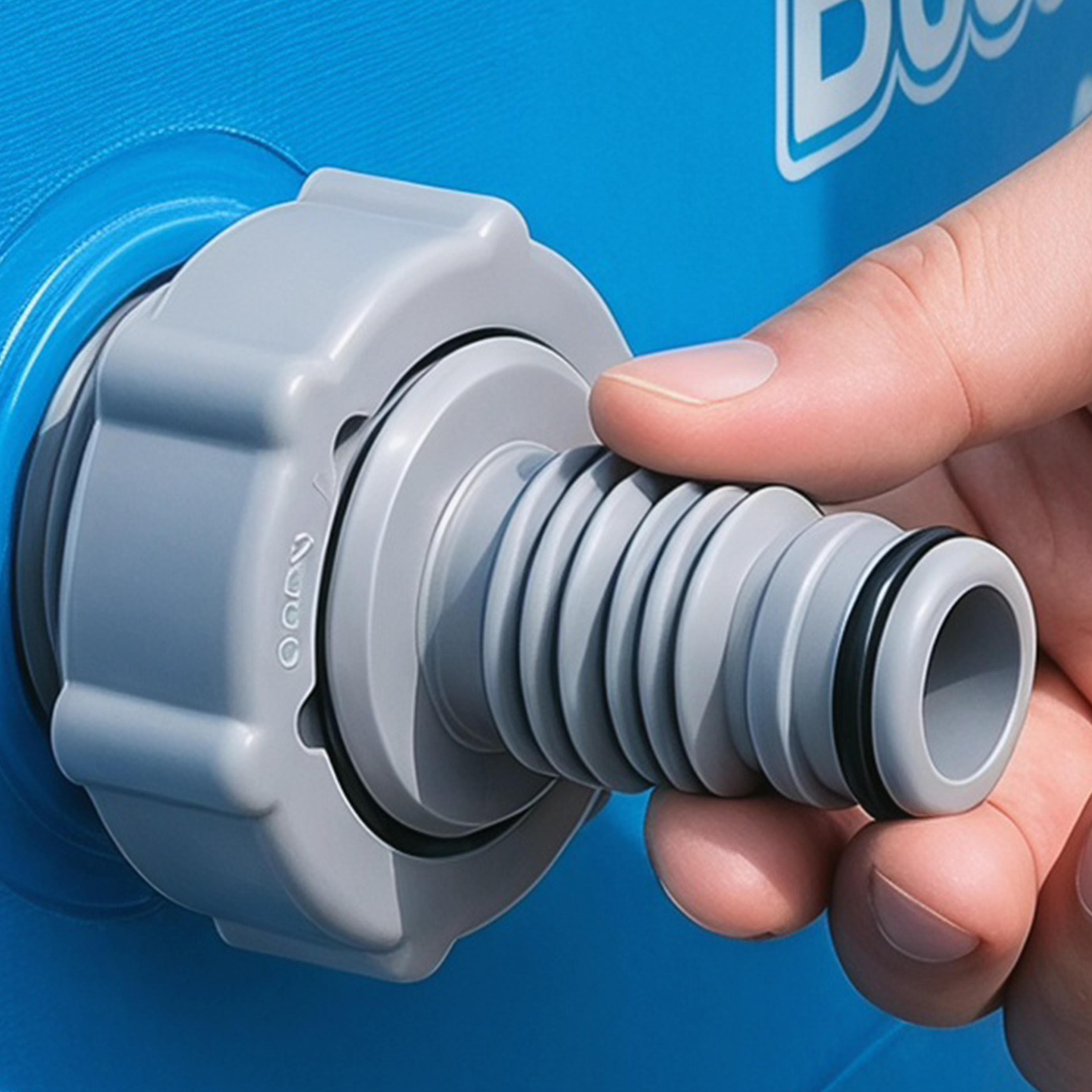 bestway pool drain valve connector for pool drain hose and backwash systems
