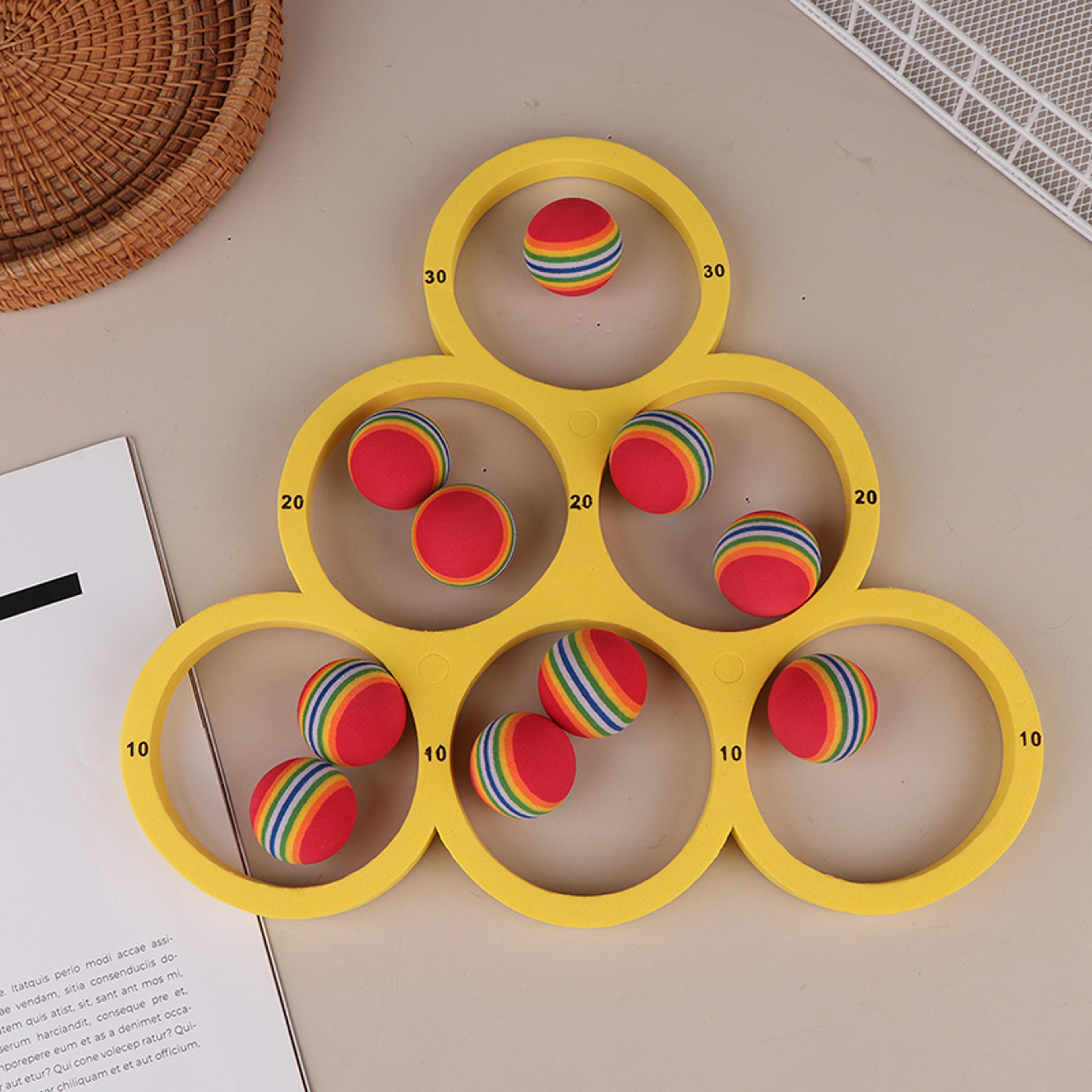 floating pool ring toss game with eva floating pool game for family water fun