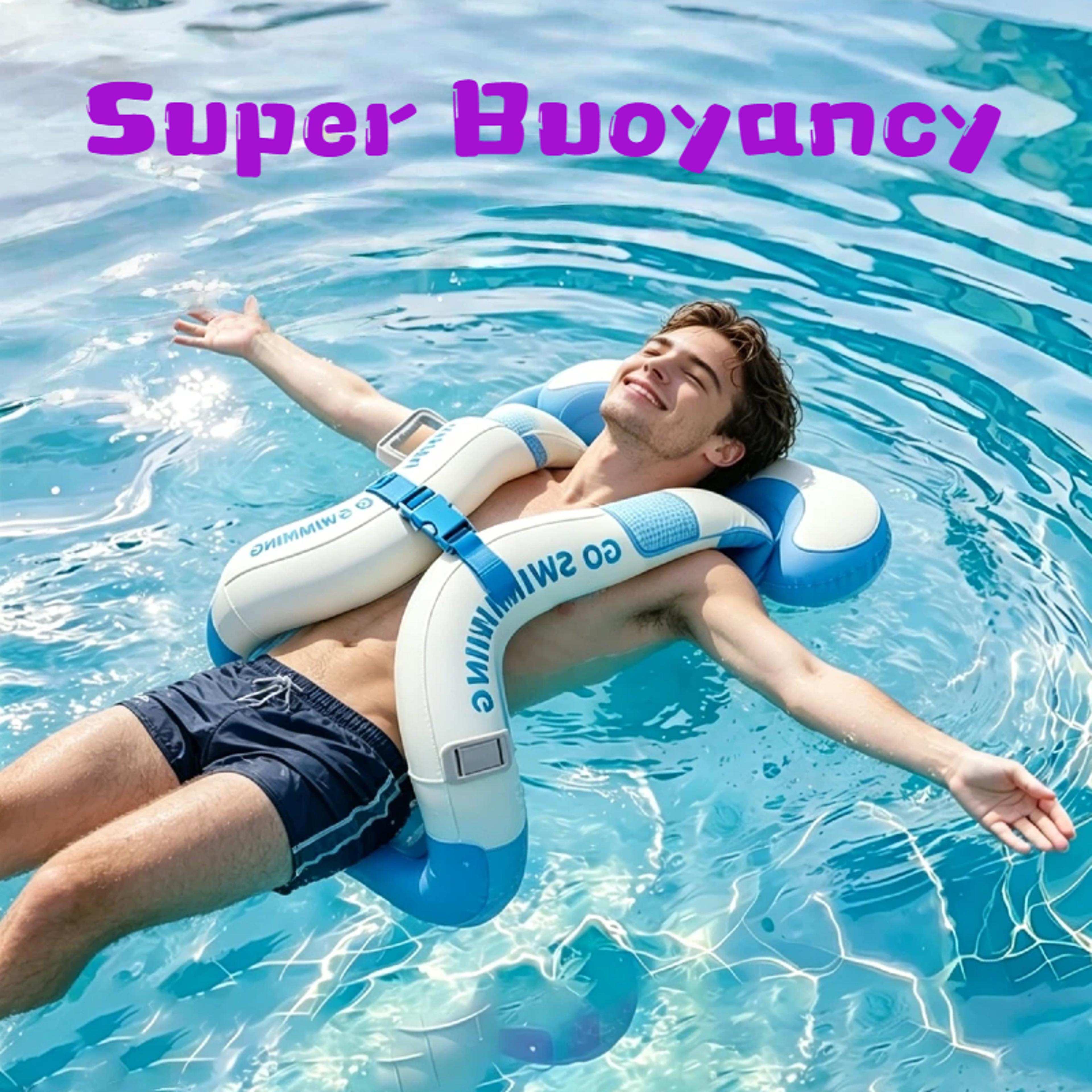 safesplash kids swim vest with inflatable swim float and adjustable safety buckle