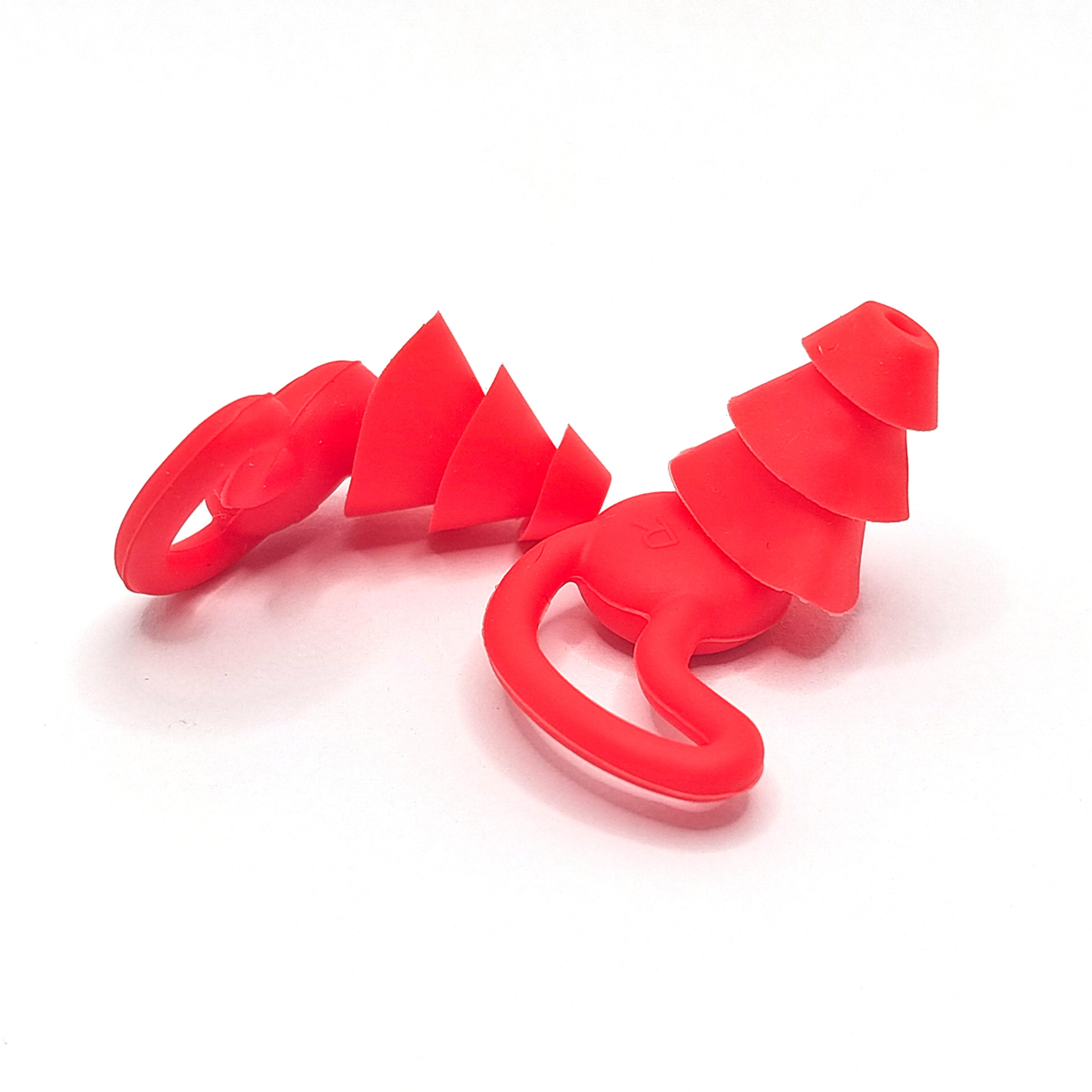 waterproof silicone swim earplugs for adults reusable layer swimming ear protectors