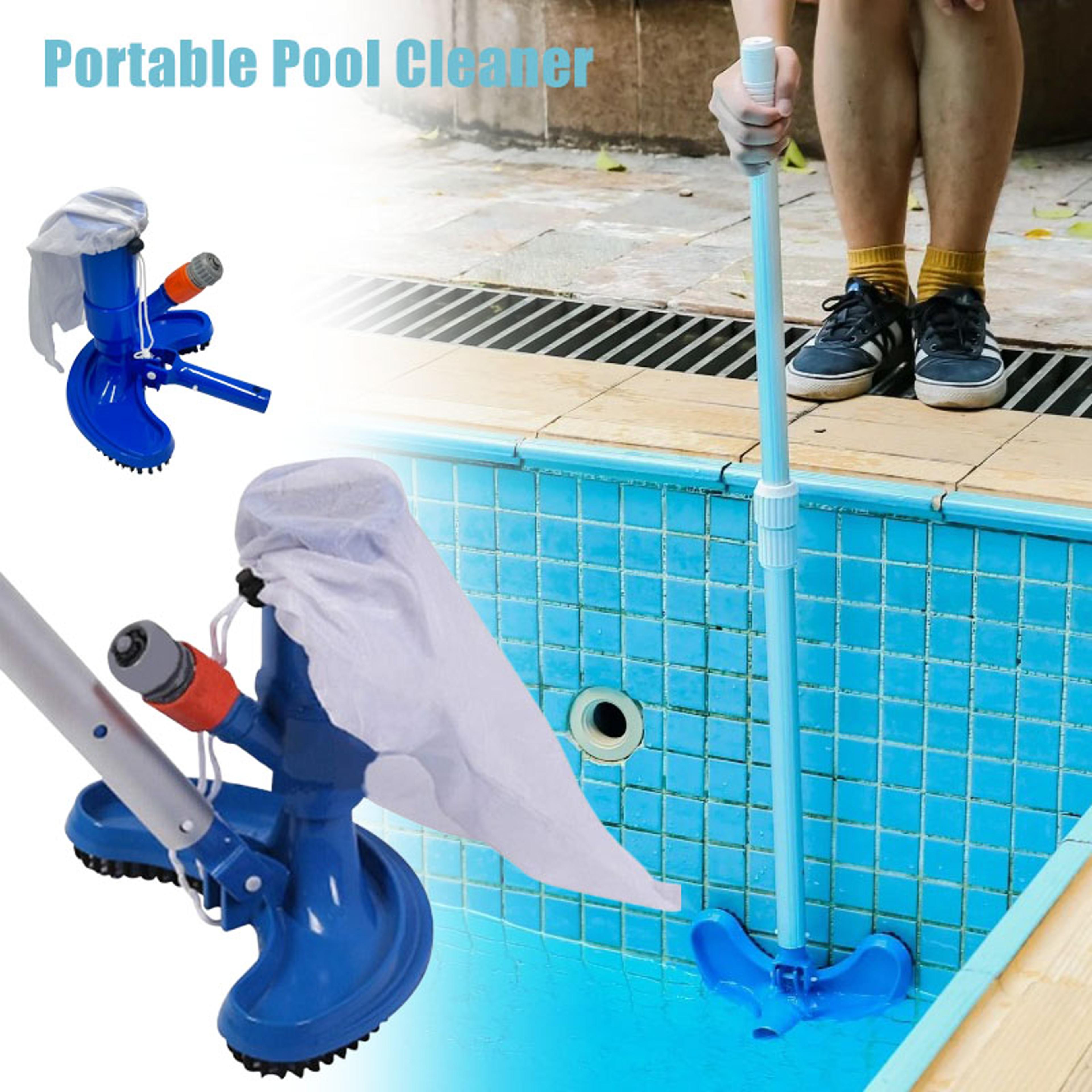 portable pool vacuum cleaner for above & inground pools manual underwater pool cleaner tool