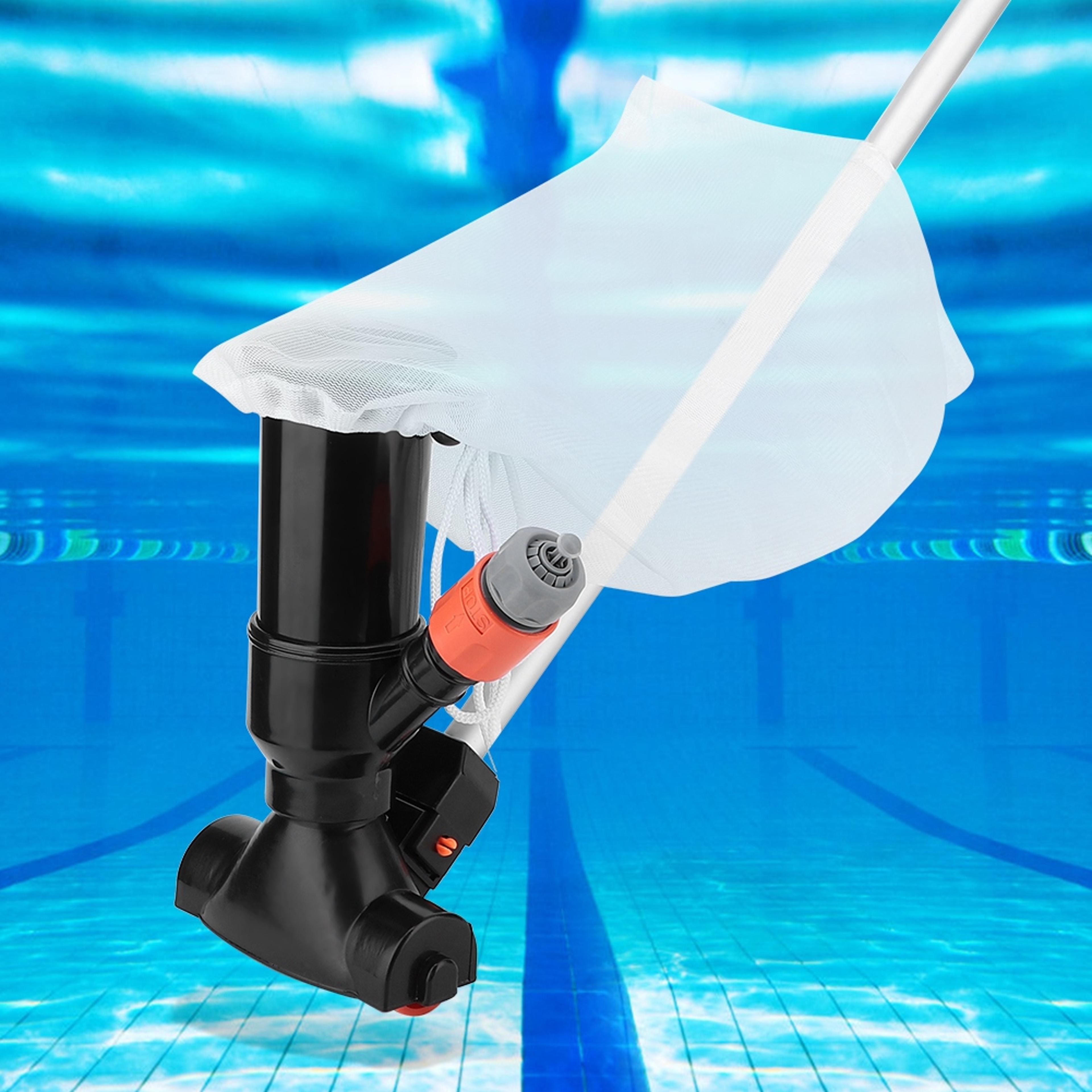 portable pool vacuum cleaner for pools, ponds & fountains garden hose powered pool cleaning kit