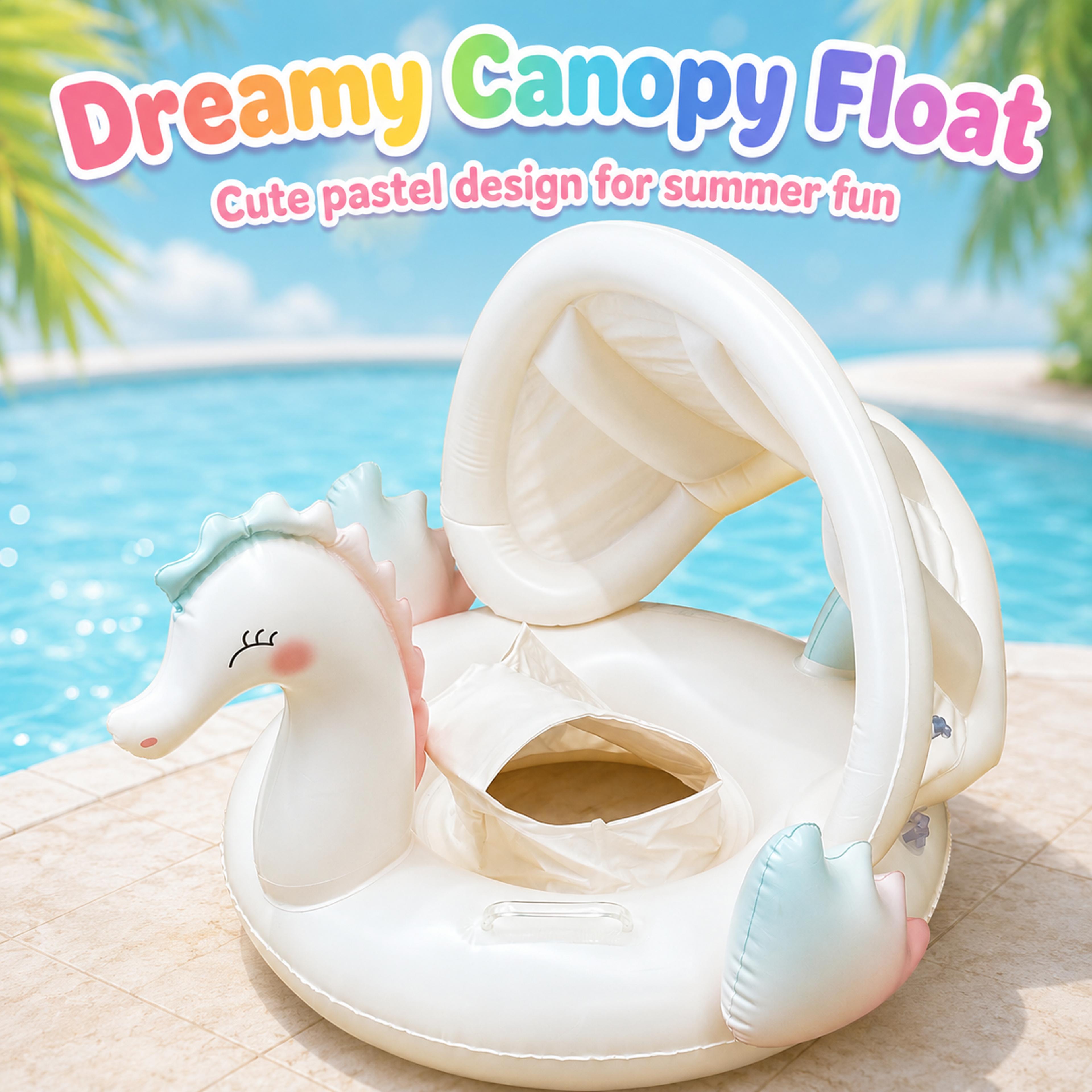 toddler swim ring inflatable kids pool float for beach & summer water fun