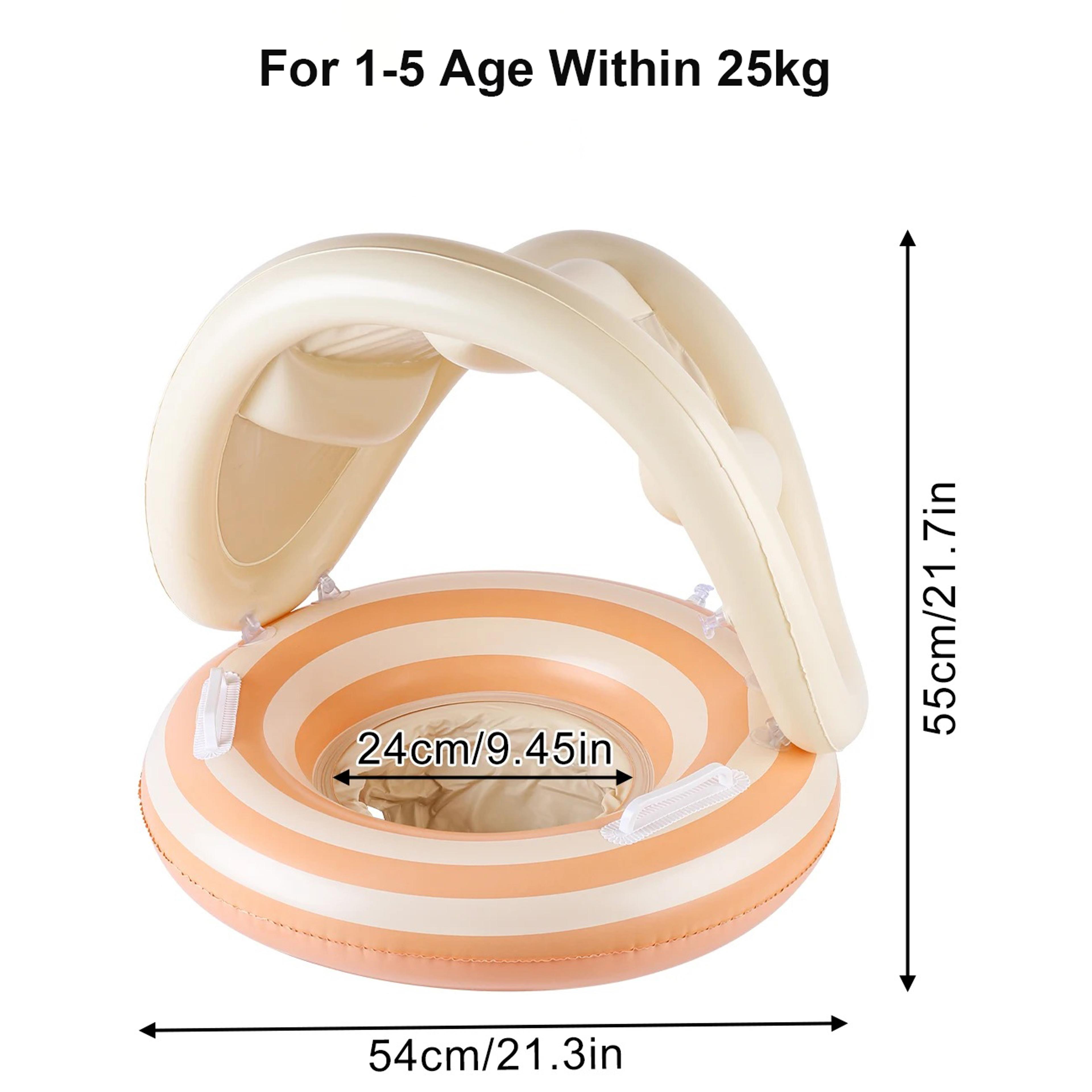 inflatable swim ring summer pool float for kids & adults durable swimming tube for beach & pool fun