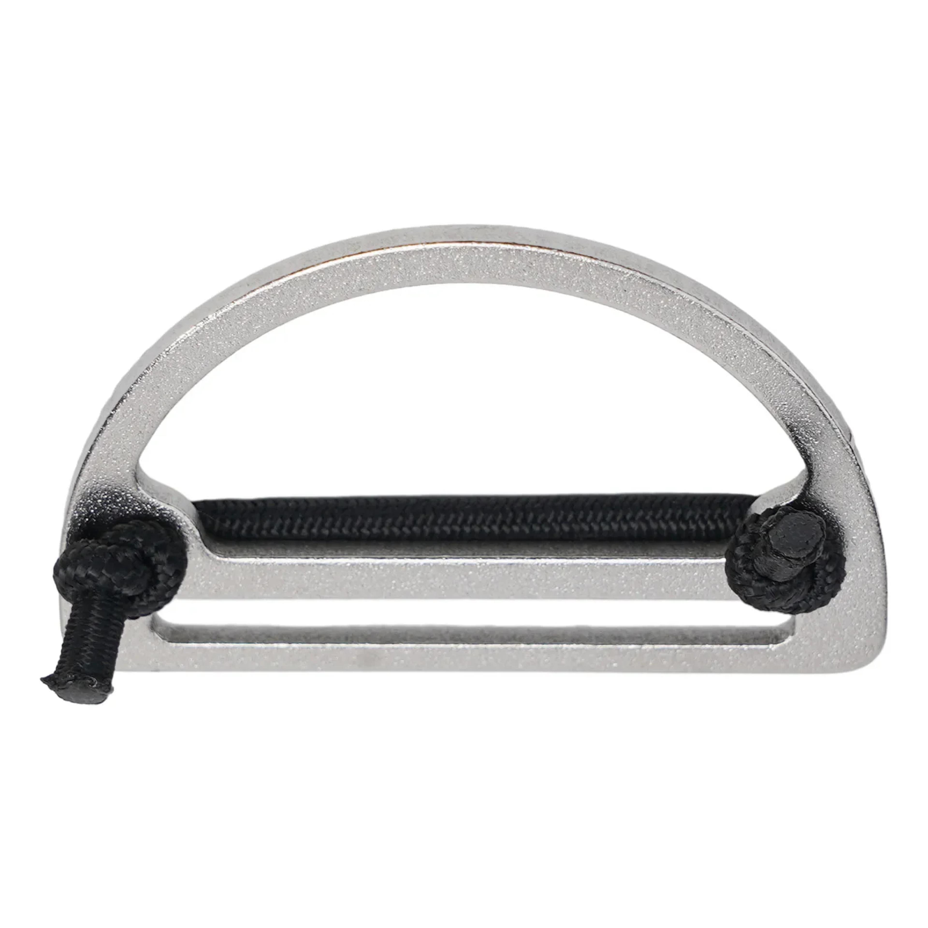 scuba weight belt keeper with d ring stainless steel webbing stopper for dive harness