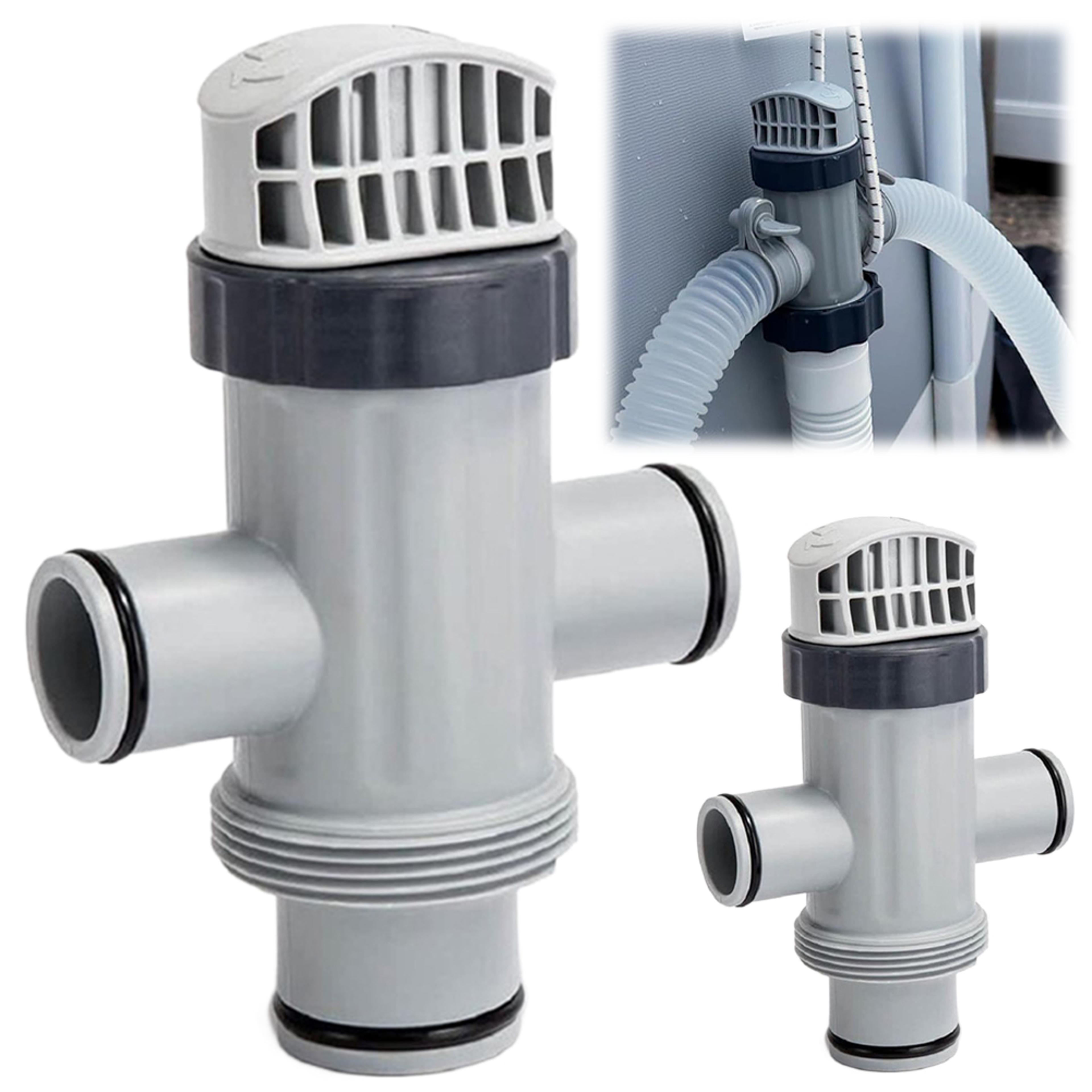 pool plunger valve dual split pool hose connector replacement for above ground pool pumps