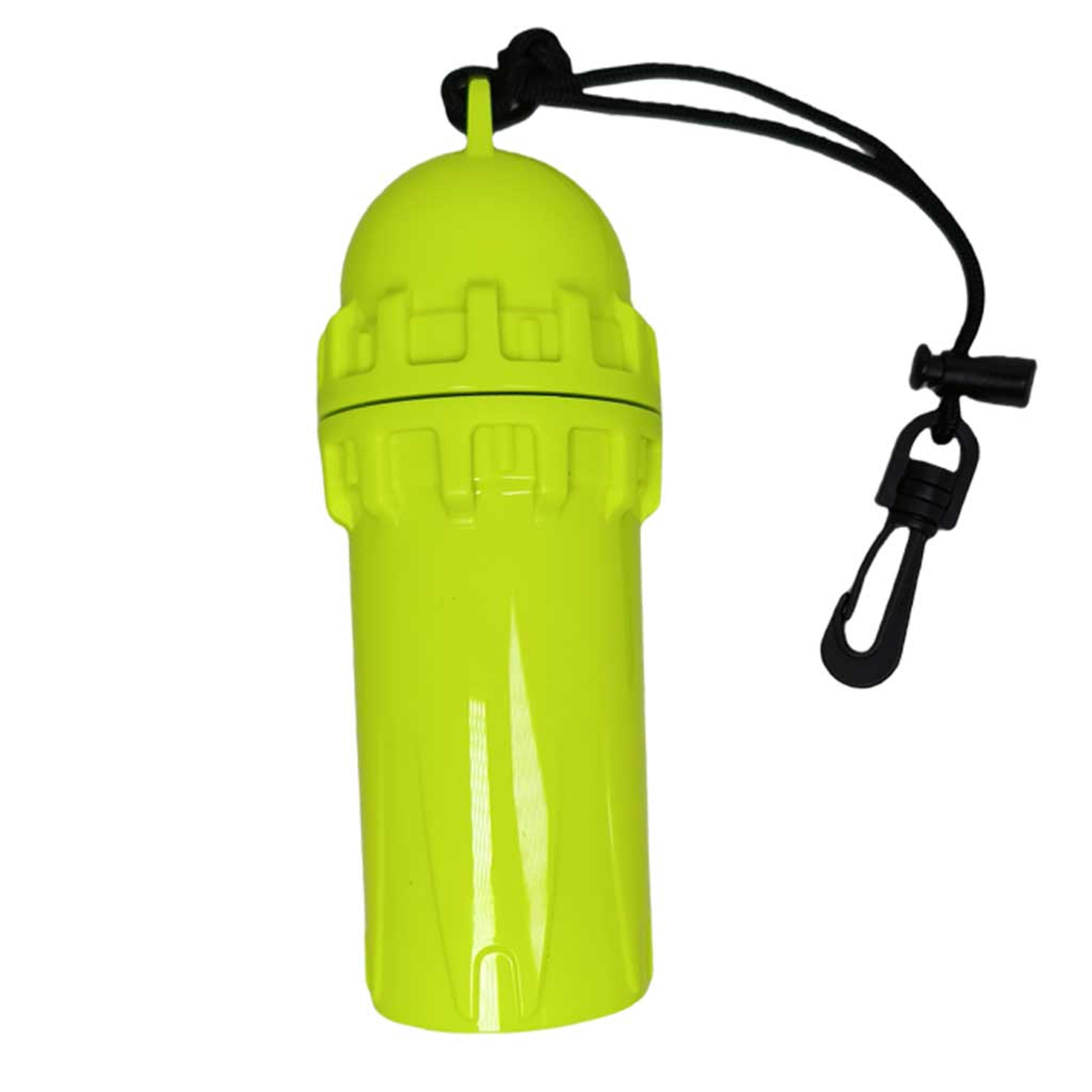 waterproof dry box for scuba diving & snorkeling with snap hook storage case