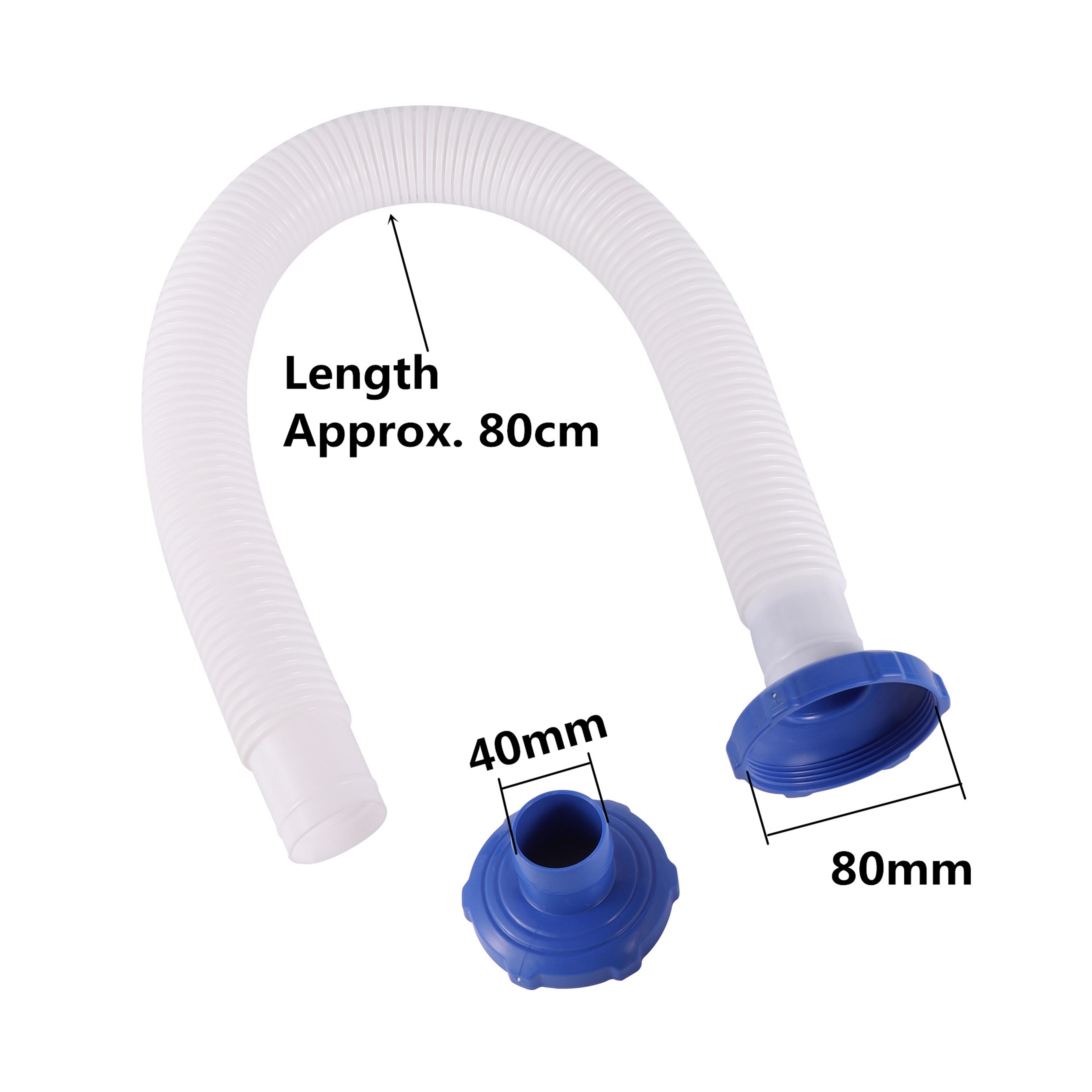 universal pool skimmer hose & pool hose adapter replacement kit for pool drain pipe systems