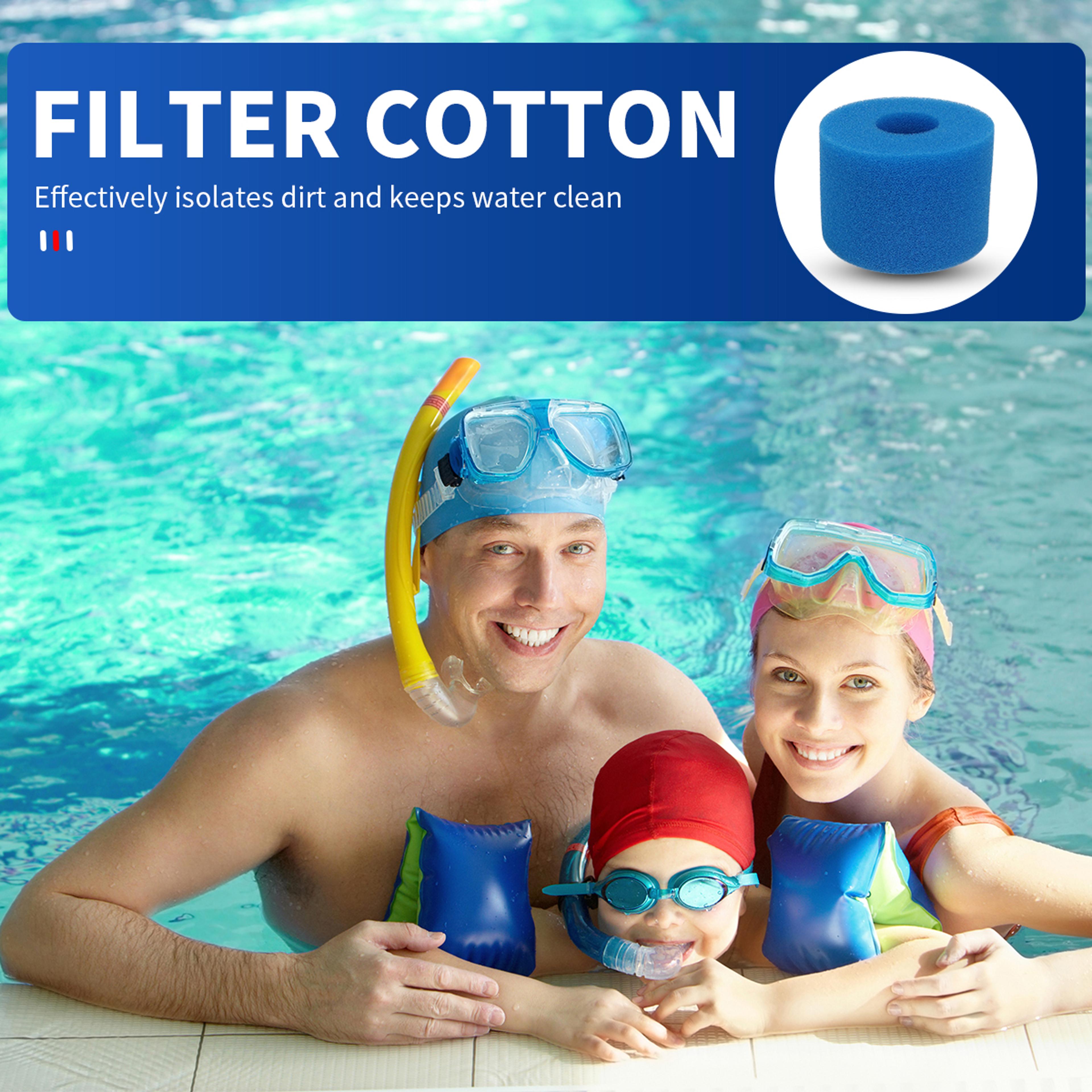 reusable pool filter foam cartridge for intex purespa & hot tub spa systems