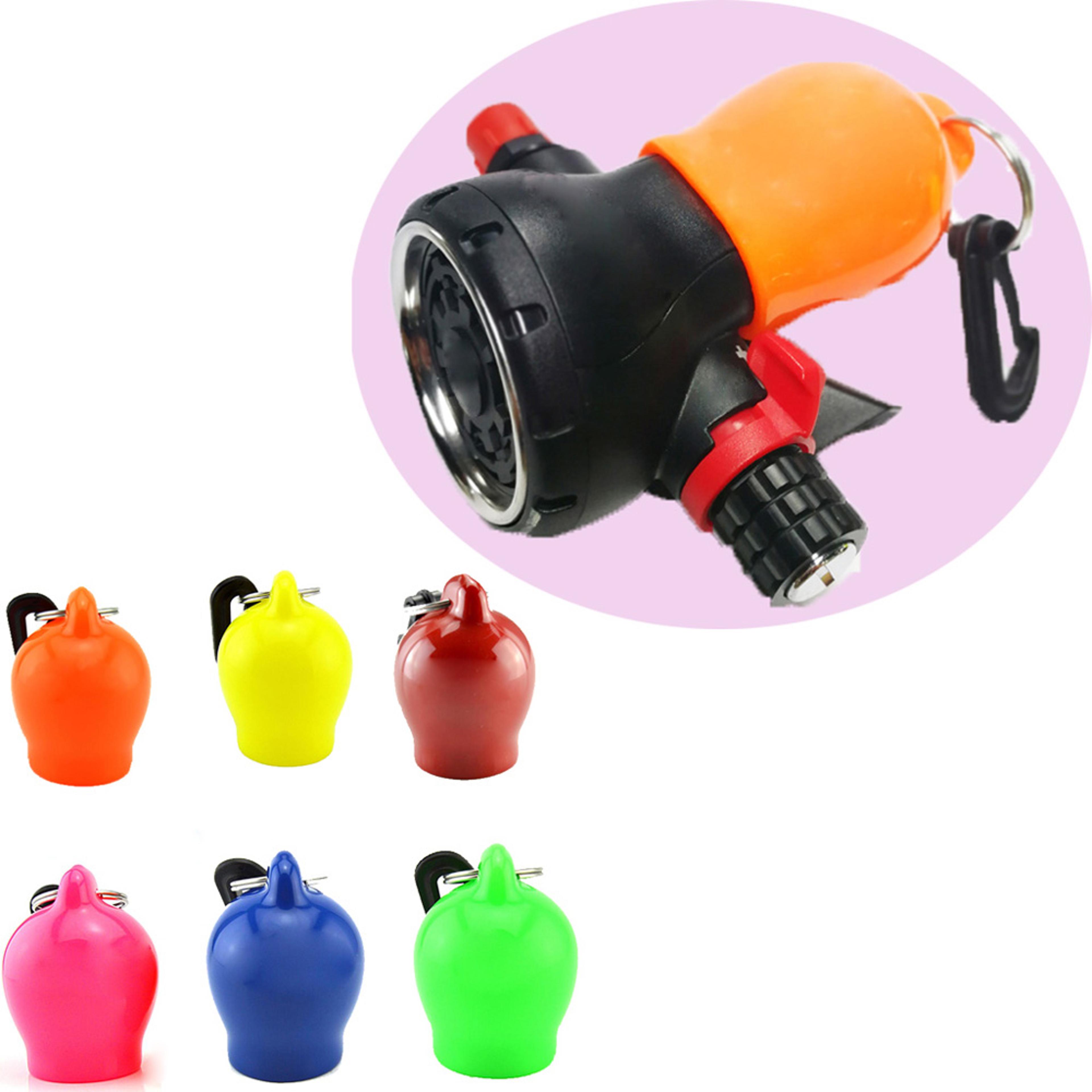 universal scuba regulator holder & mouthpiece cover with octopus clip for diving gear