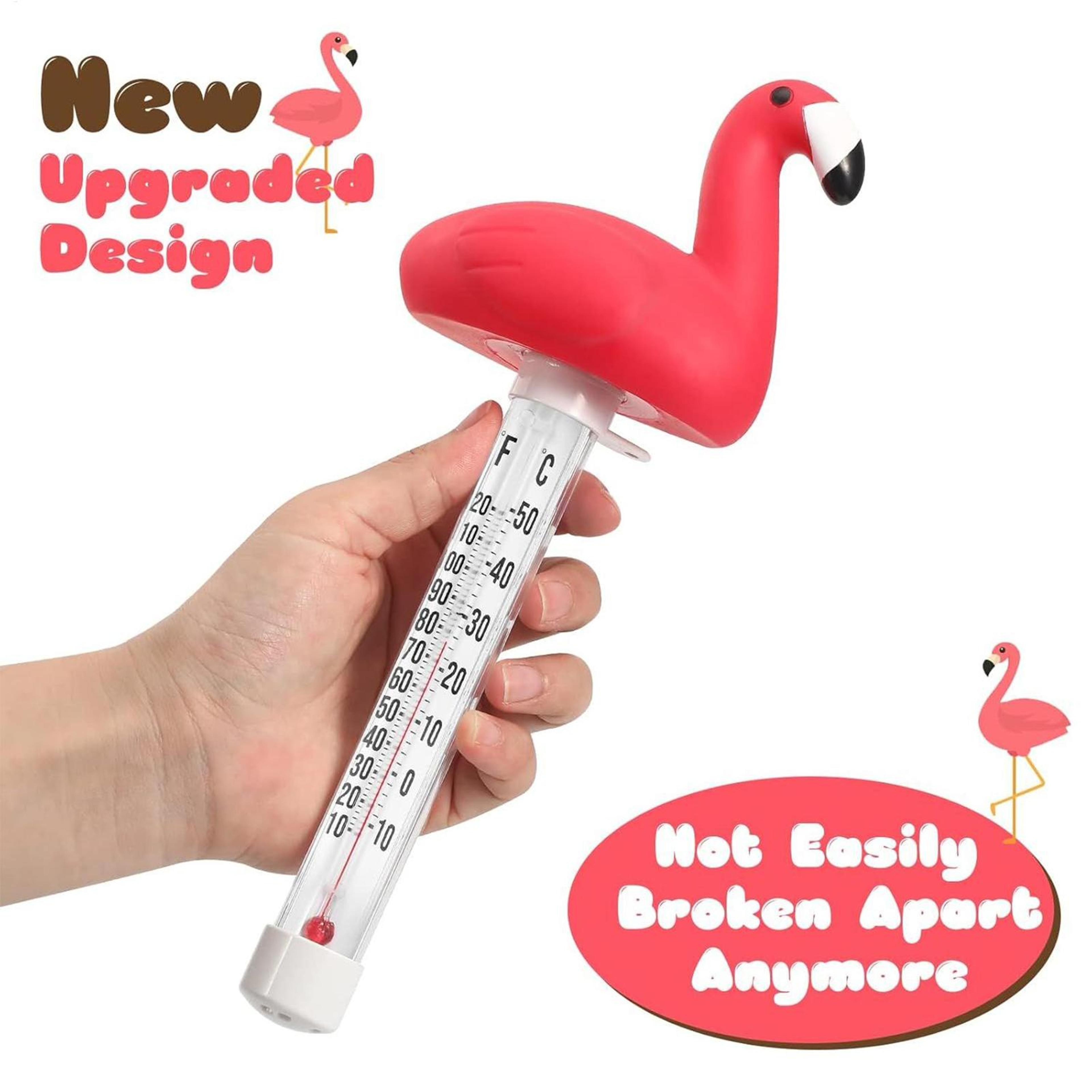 cartoon pool water thermometer for bath, spa & swimming pool floating water temperature gauge