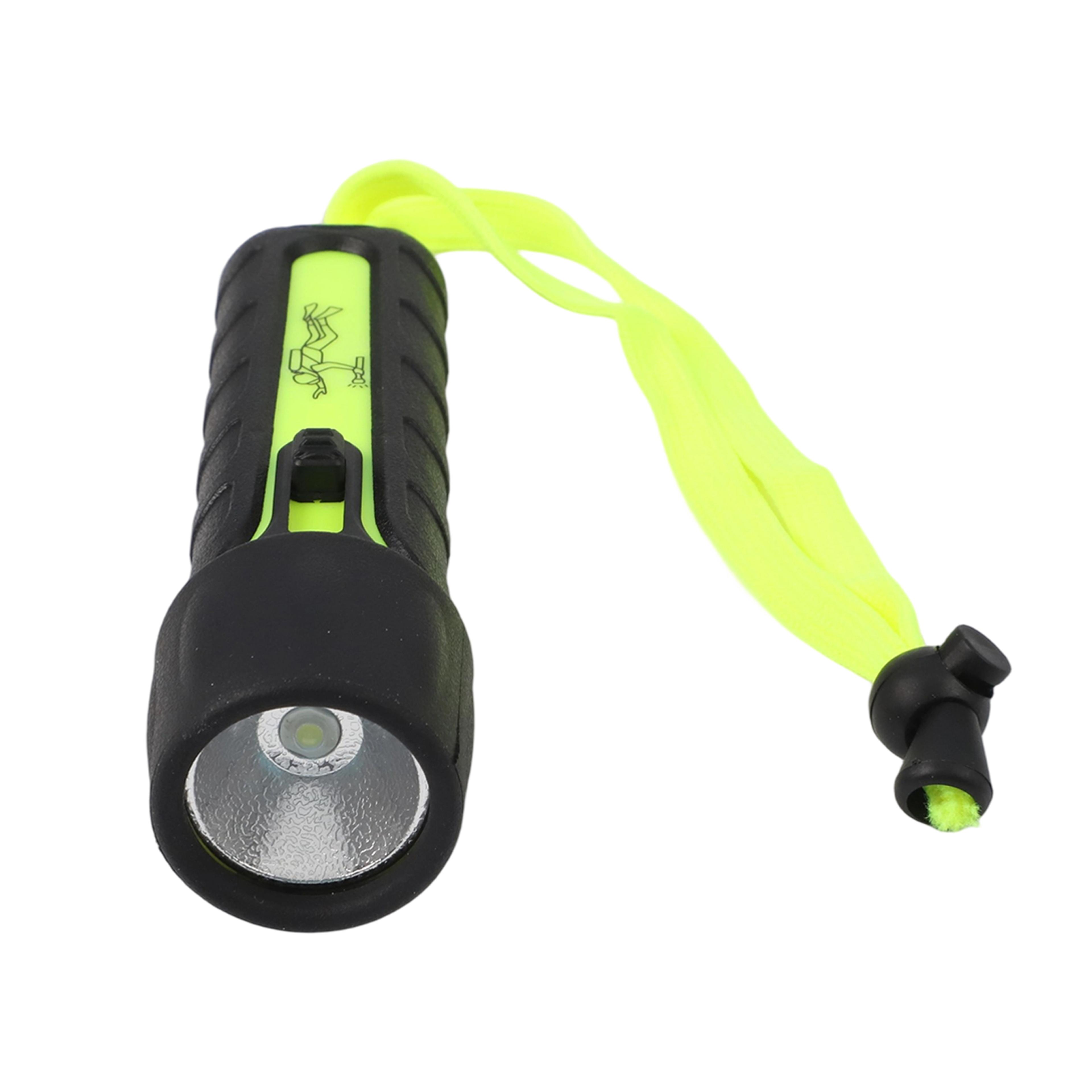waterproof led diving flashlight portable underwater flashlight for scuba, camping & rescue