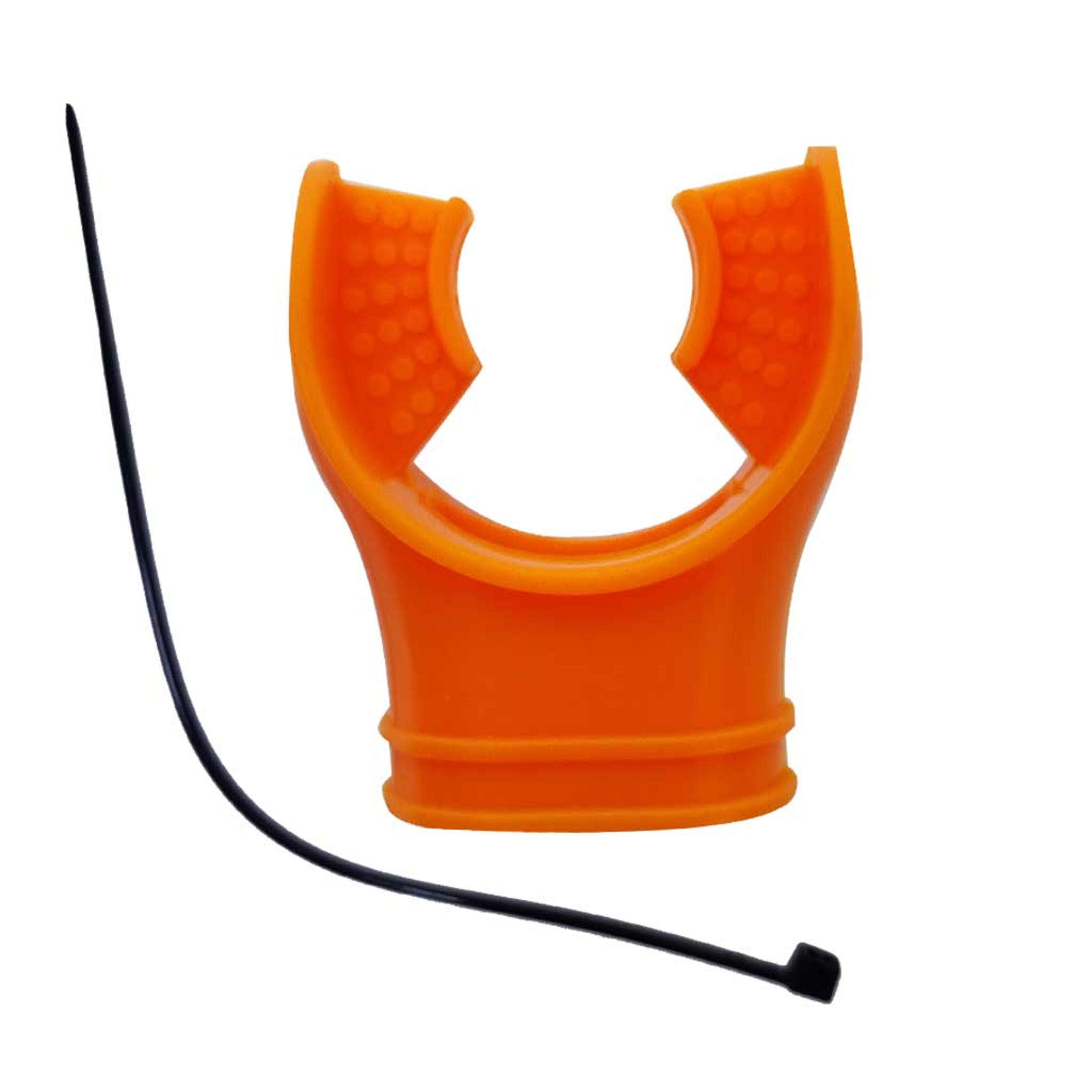 comfort scuba regulator mouthpiece silicone replacement bite for second stage regulator with tie