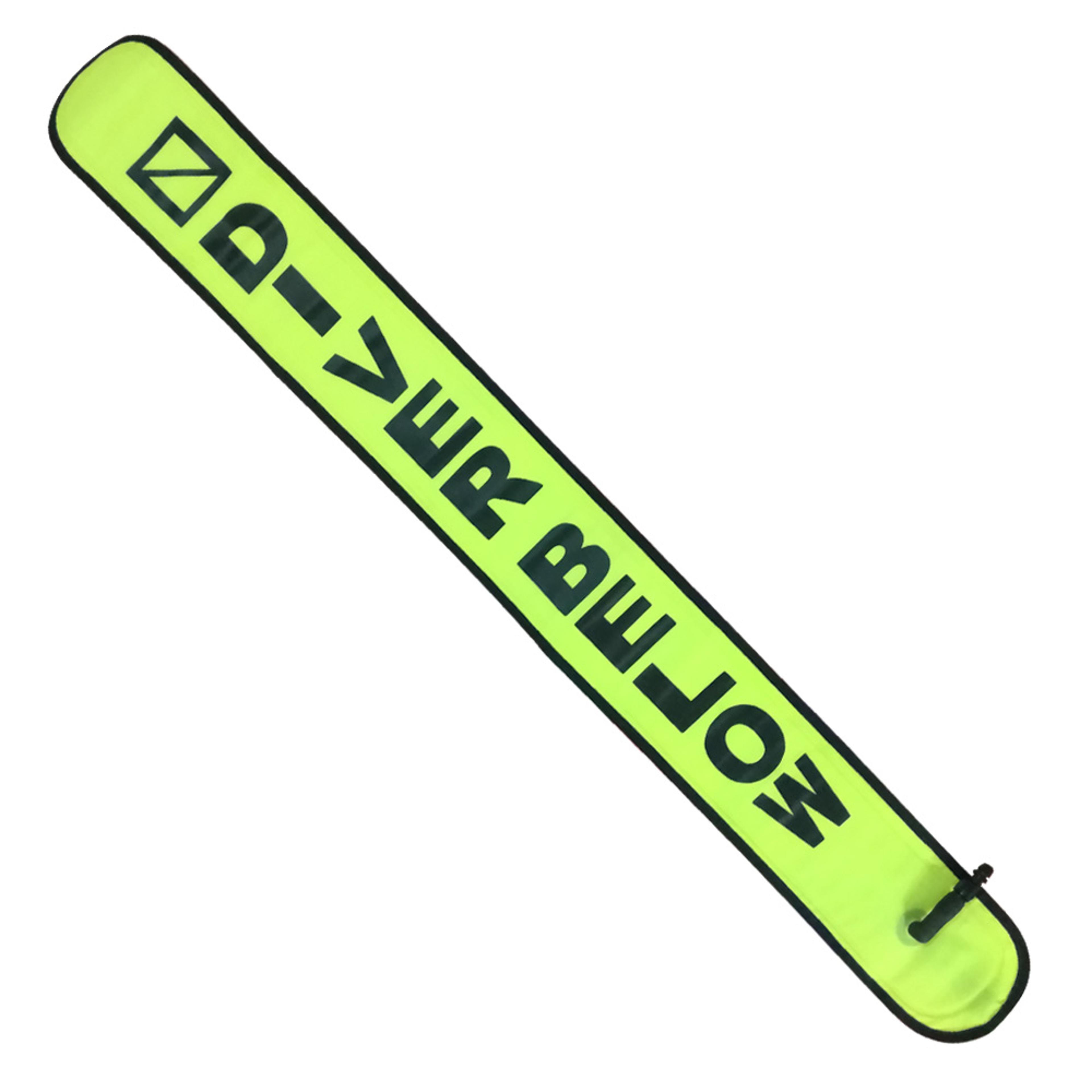 surface marker buoy smb signal tube for scuba diving, spearfishing & snorkeling