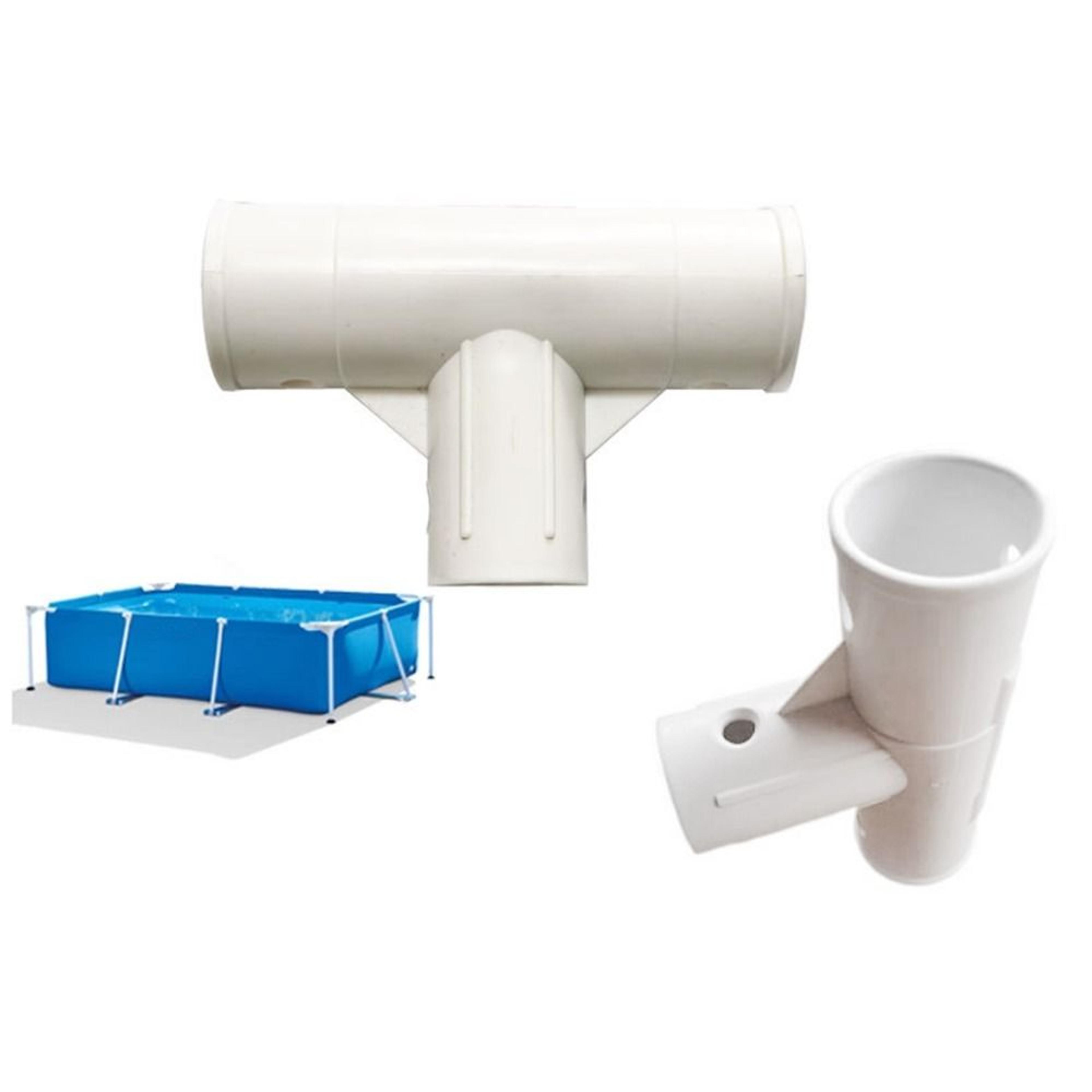 compatible pool hose adapter t connector for above ground pool systems