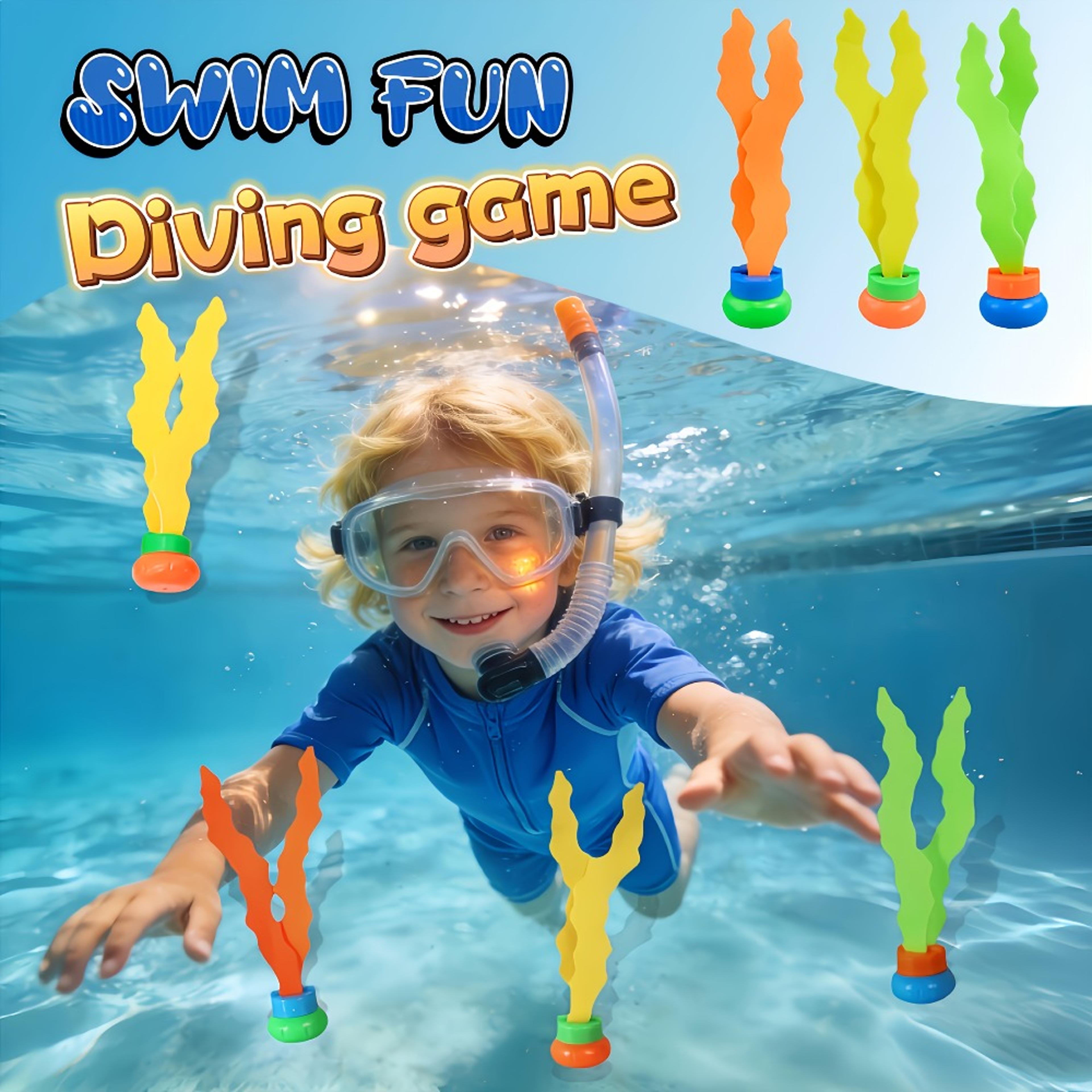 kids diving pool toys set colorful underwater pool toys for summer pool diving games