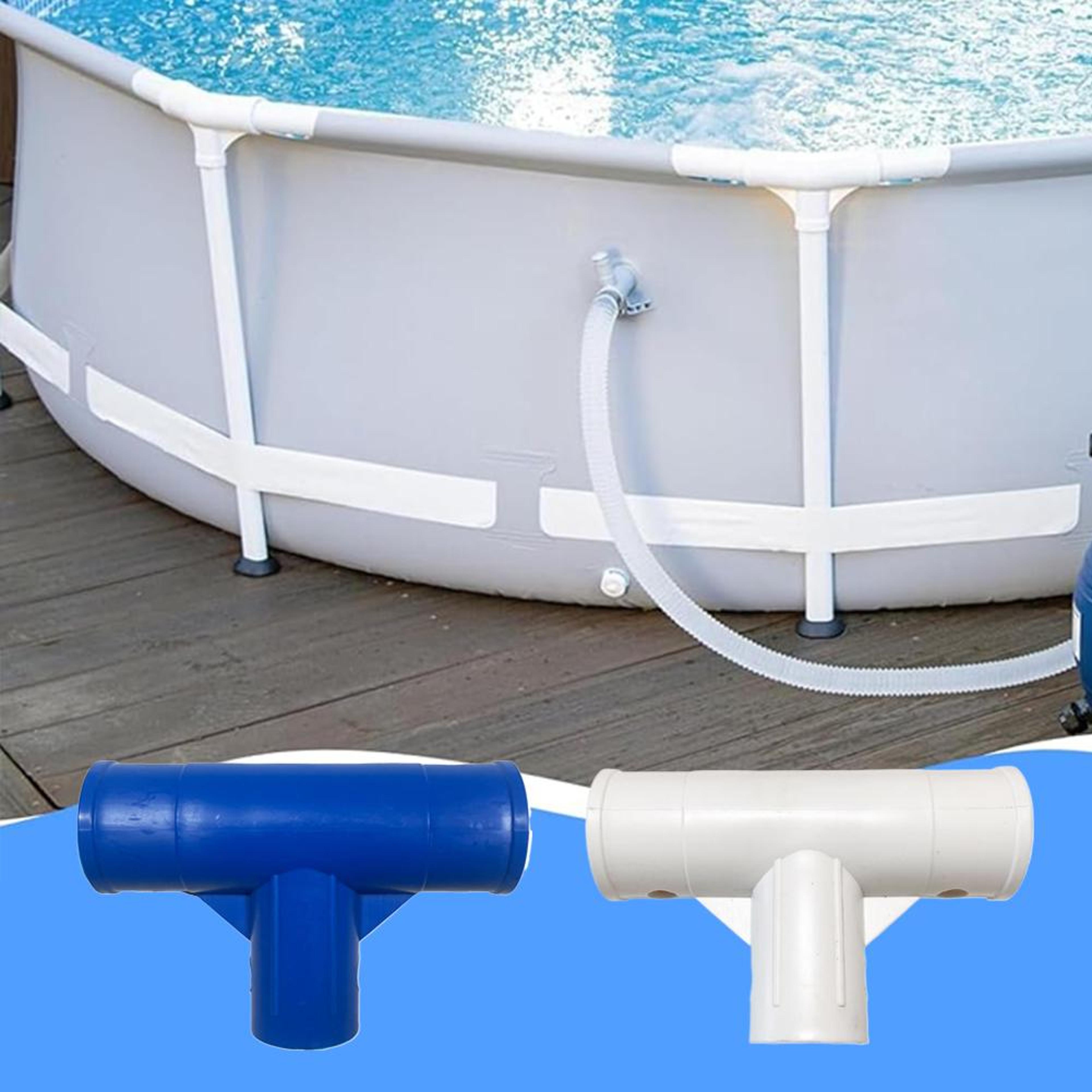 pool hose adapter tee heavy duty pp pool hose connector for pool pump systems