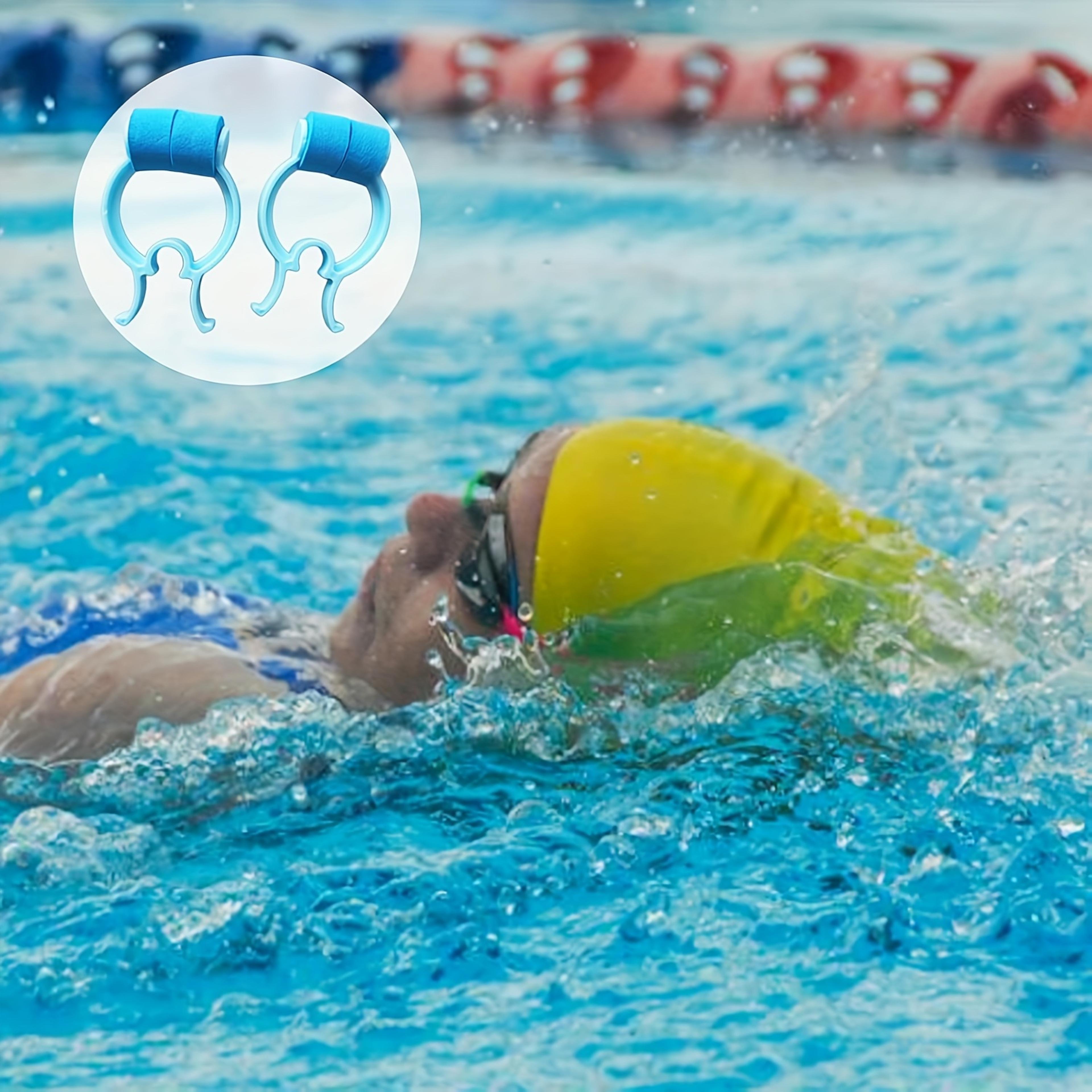 ergonomic silicone swimming nose clip waterproof swim nose plug for training & water sports