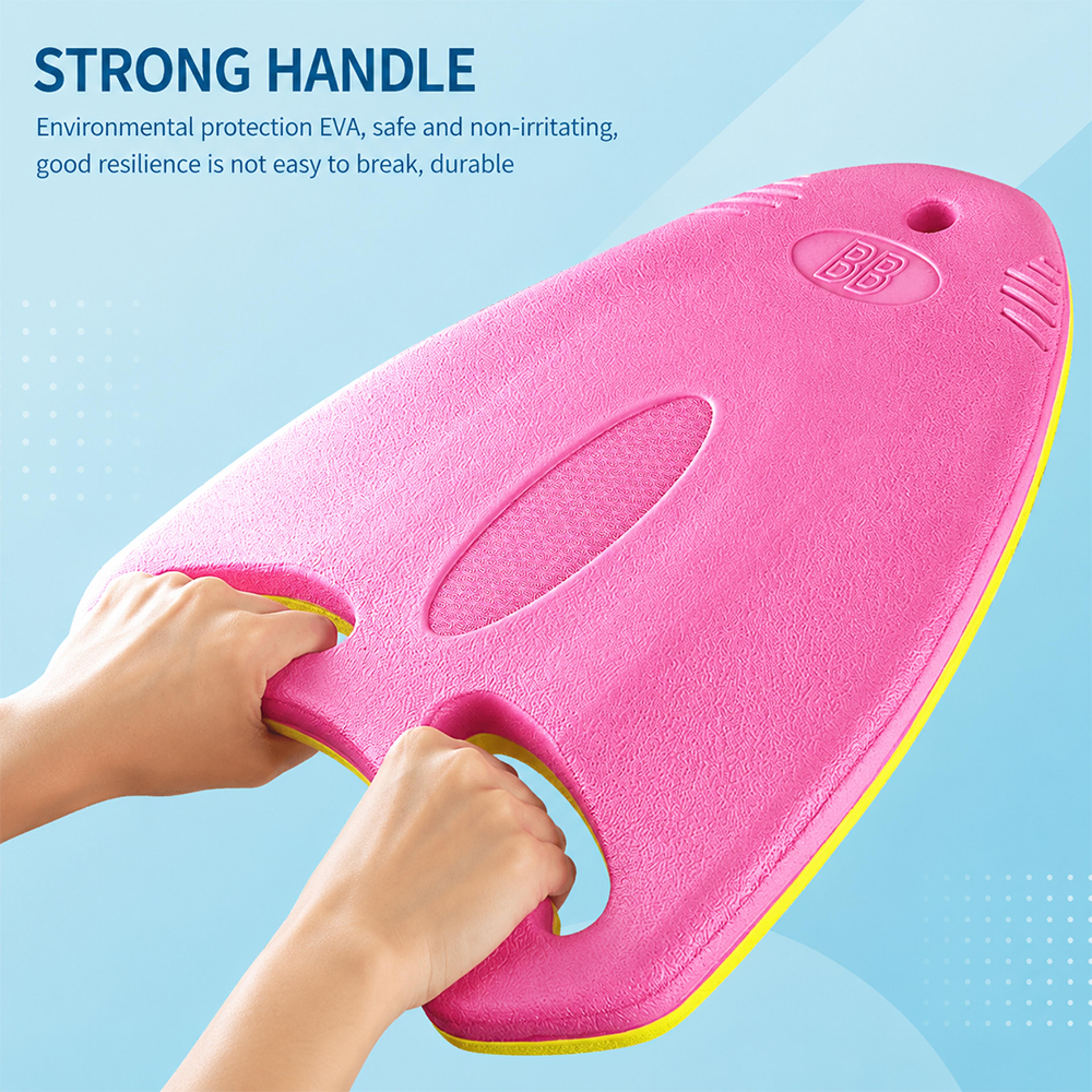 shark swimming kickboard eva swim training aid float board for kids & adults