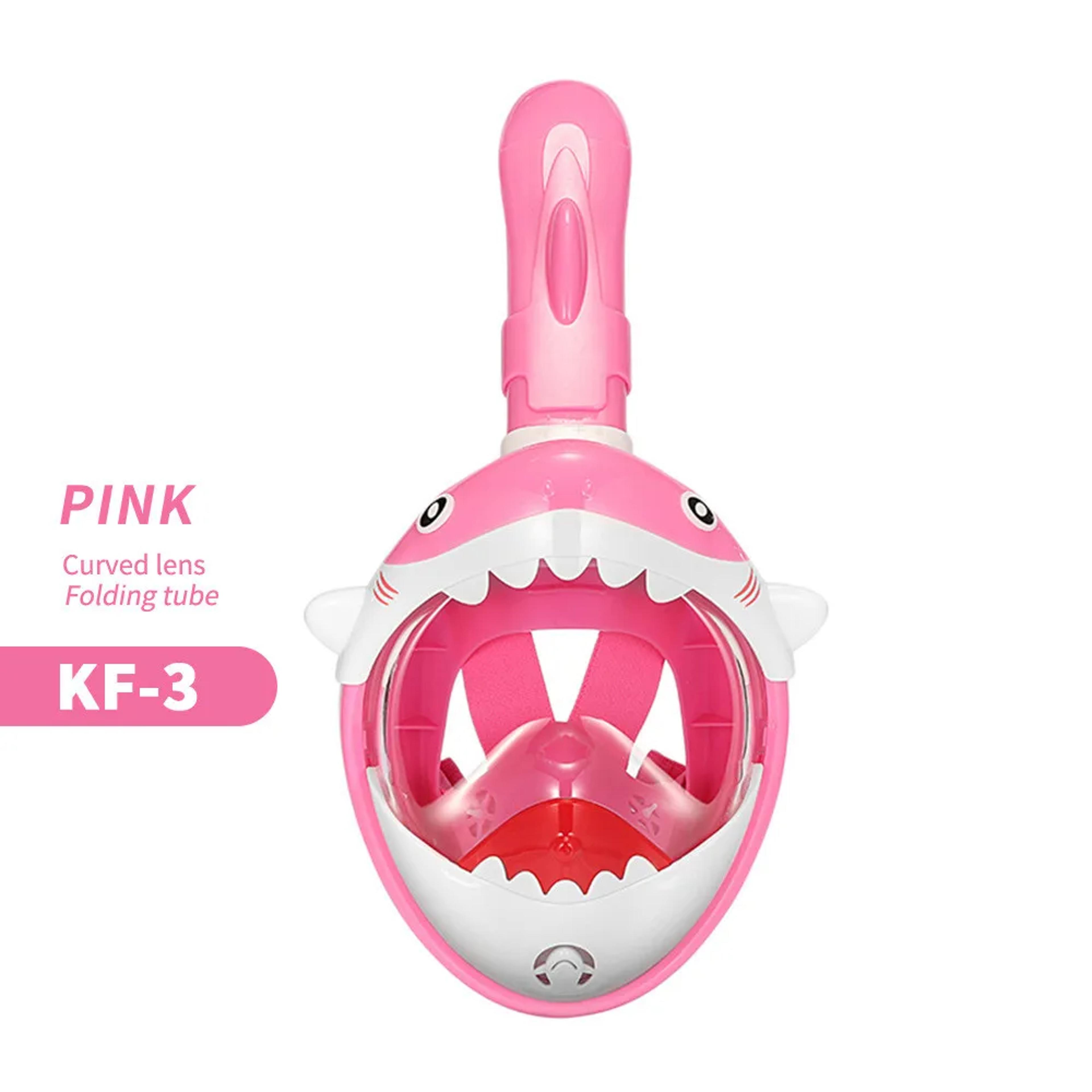 kids cartoon snorkeling mask full face anti fog swim & snorkel set for boys & girls