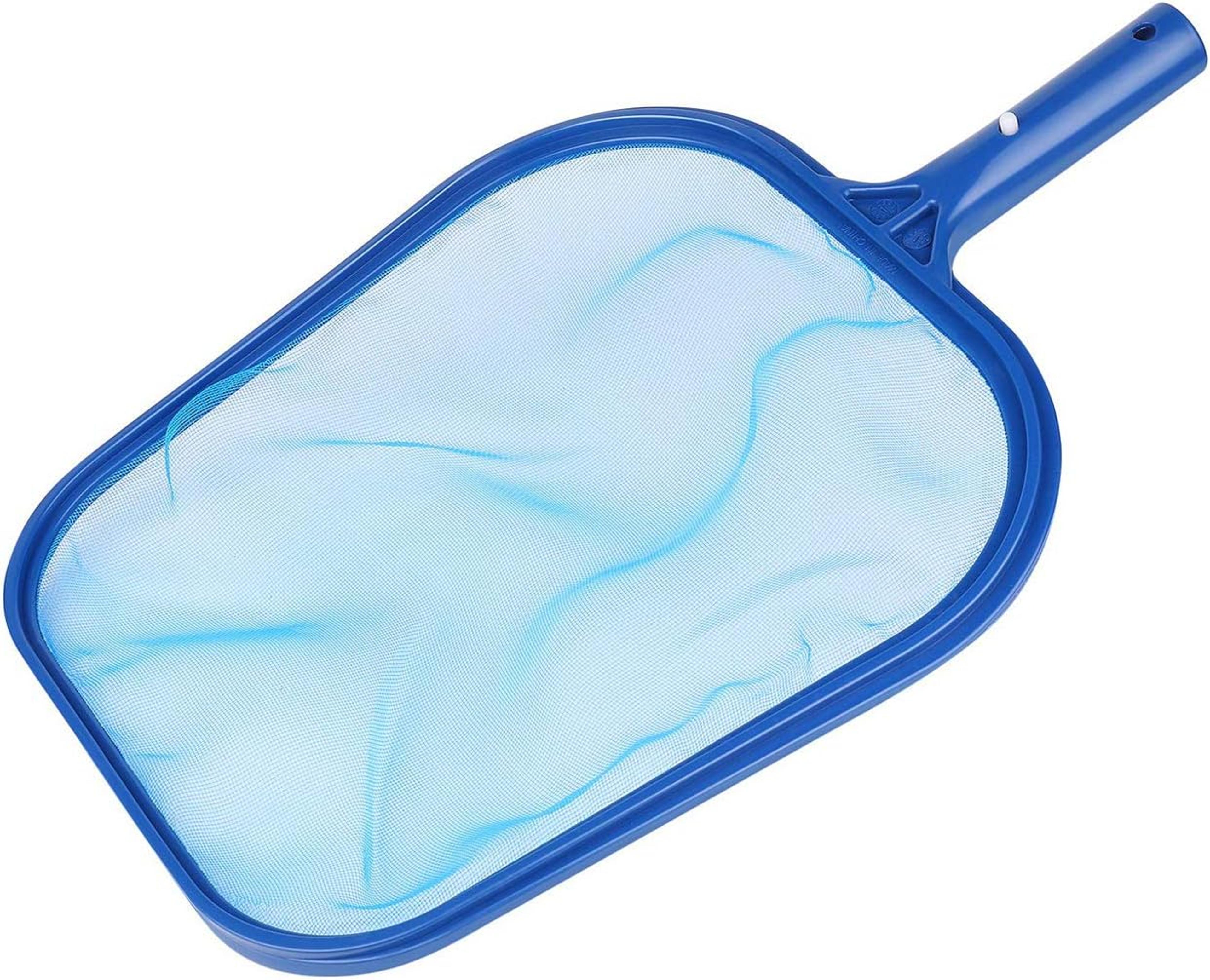 professional pool skimmer net lightweight fine mesh pool leaf rake for swimming pools, spas & ponds
