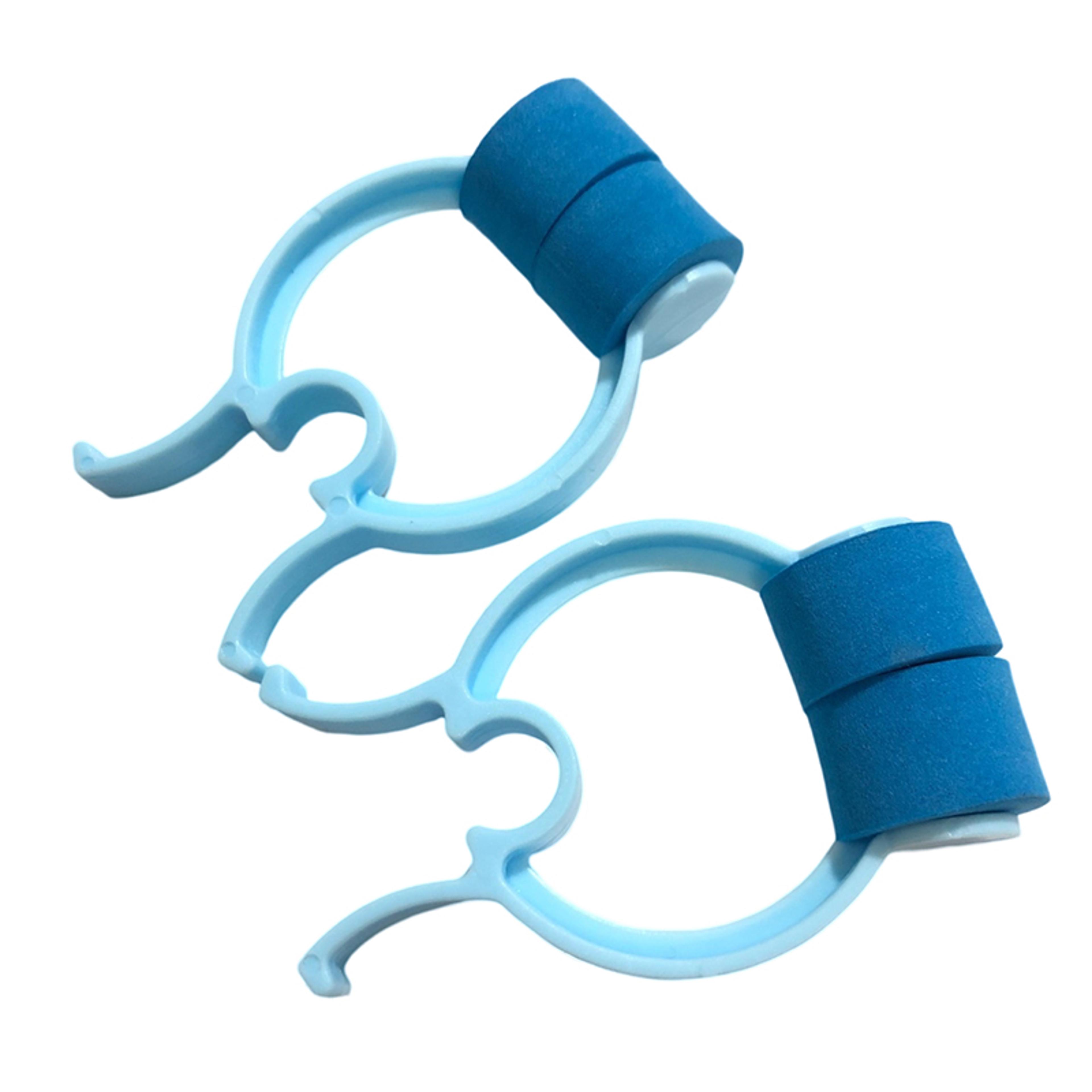 spirometer nose clip set for breathing exercises, lung function tests & nasal training
